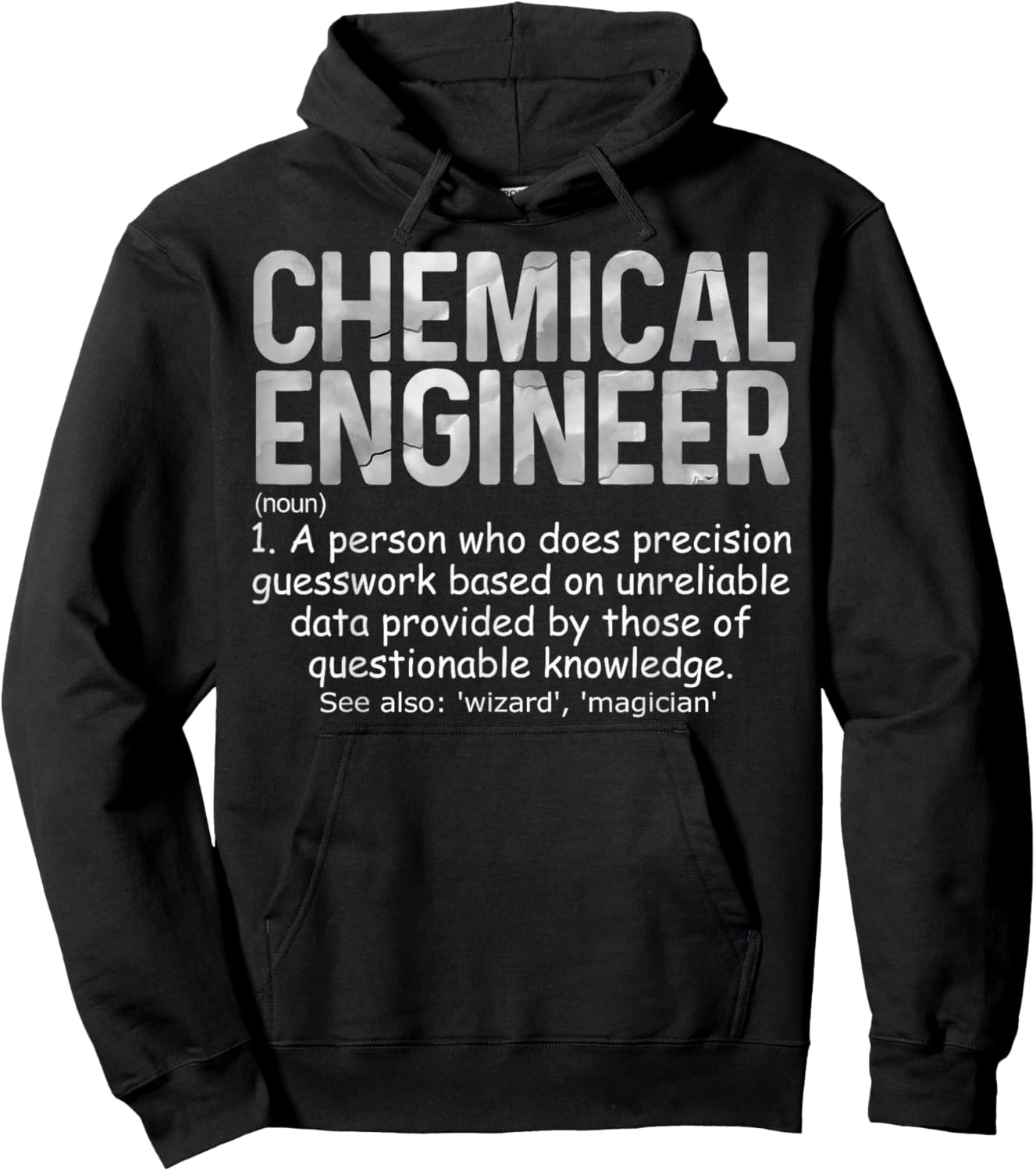 Chemical Engineer Like A Normal Engineer Only Cooler Hoodie - Hoodie | Black