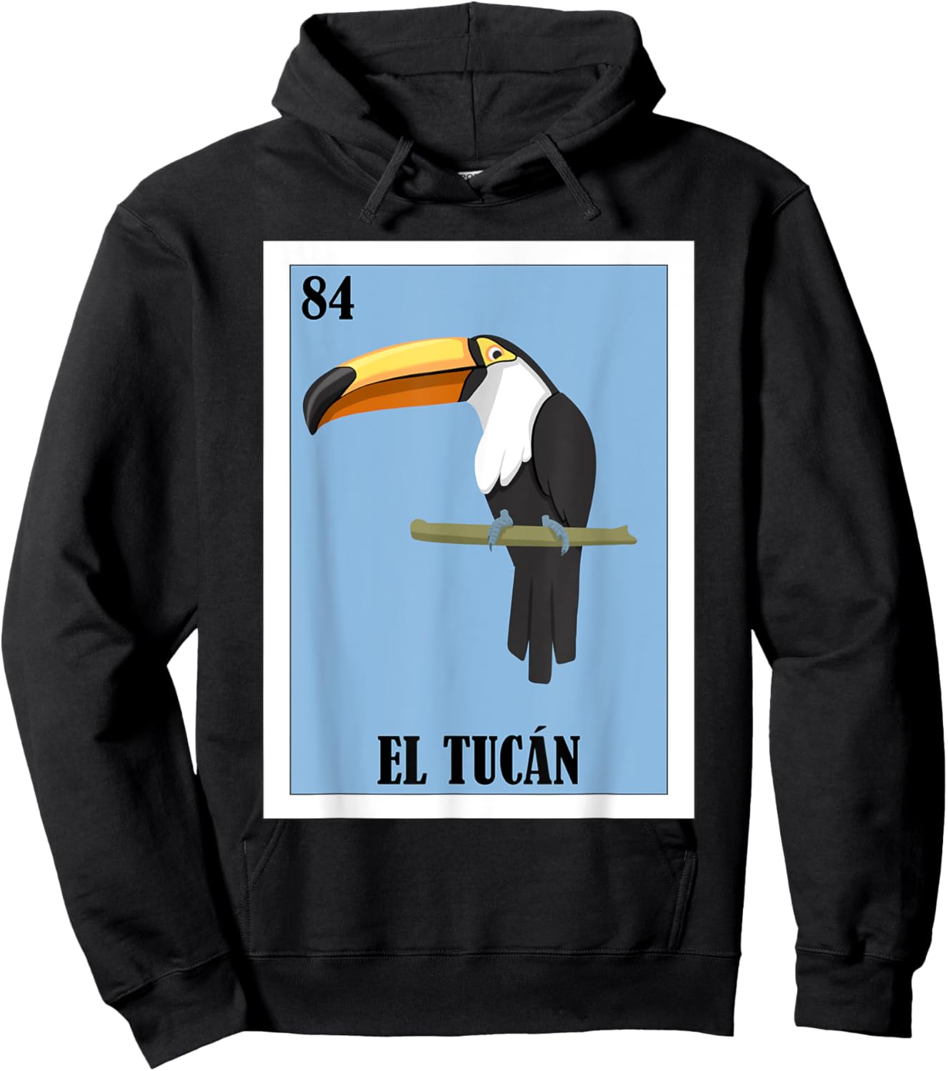 Funny Mexican Design for Toucan Lovers - El Tucan Hoodie - Hoodie | Black