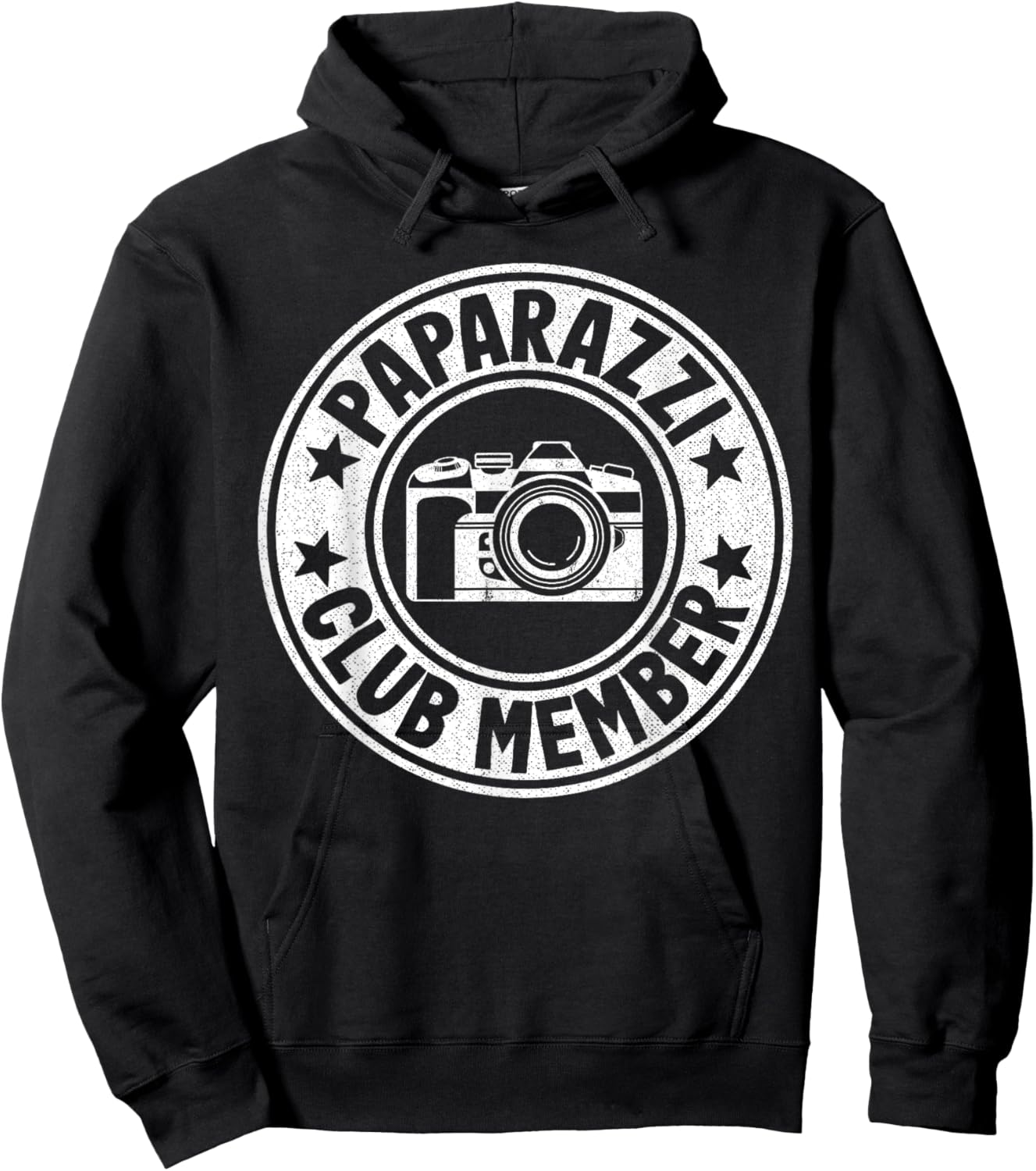 Paparazzi Club Member Photographer Camera Funny Photography Hoodie - Hoodie | Black