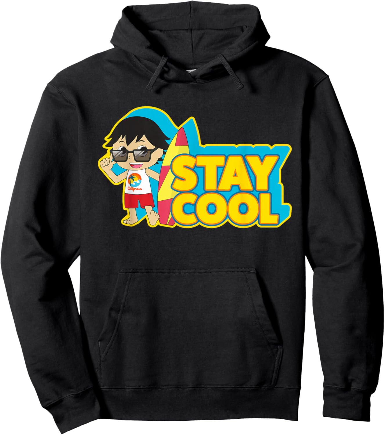 Ryan's World Surfer Ryan Hoodie - Hoodie | Black