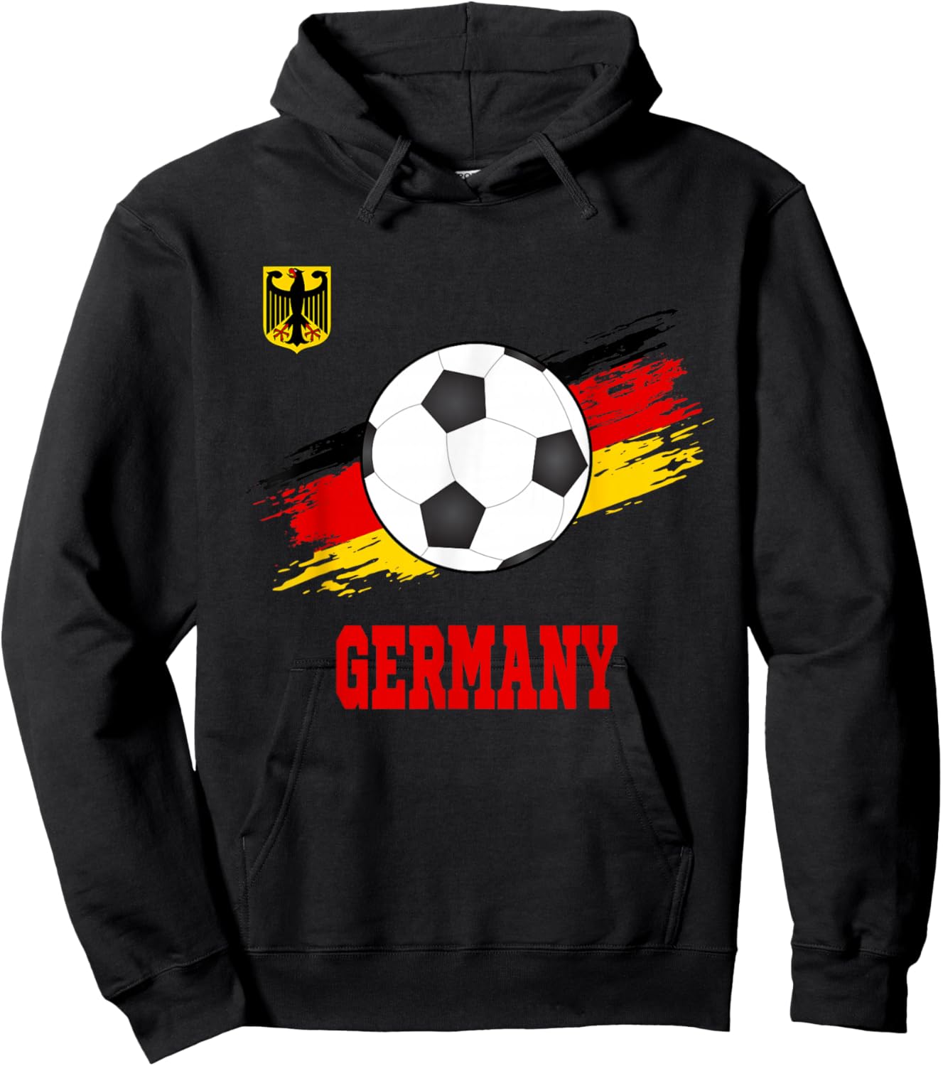 Germany Soccer German Football Germany Futbol Hoodie - Hoodie | Black