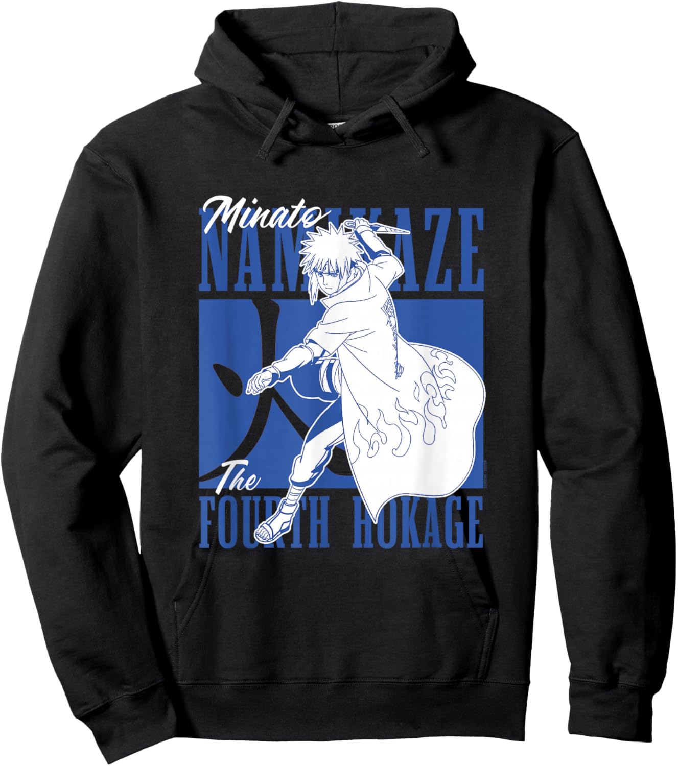 Naruto Shippuden Minato Fourth Hokage Hoodie - Hoodie | Black