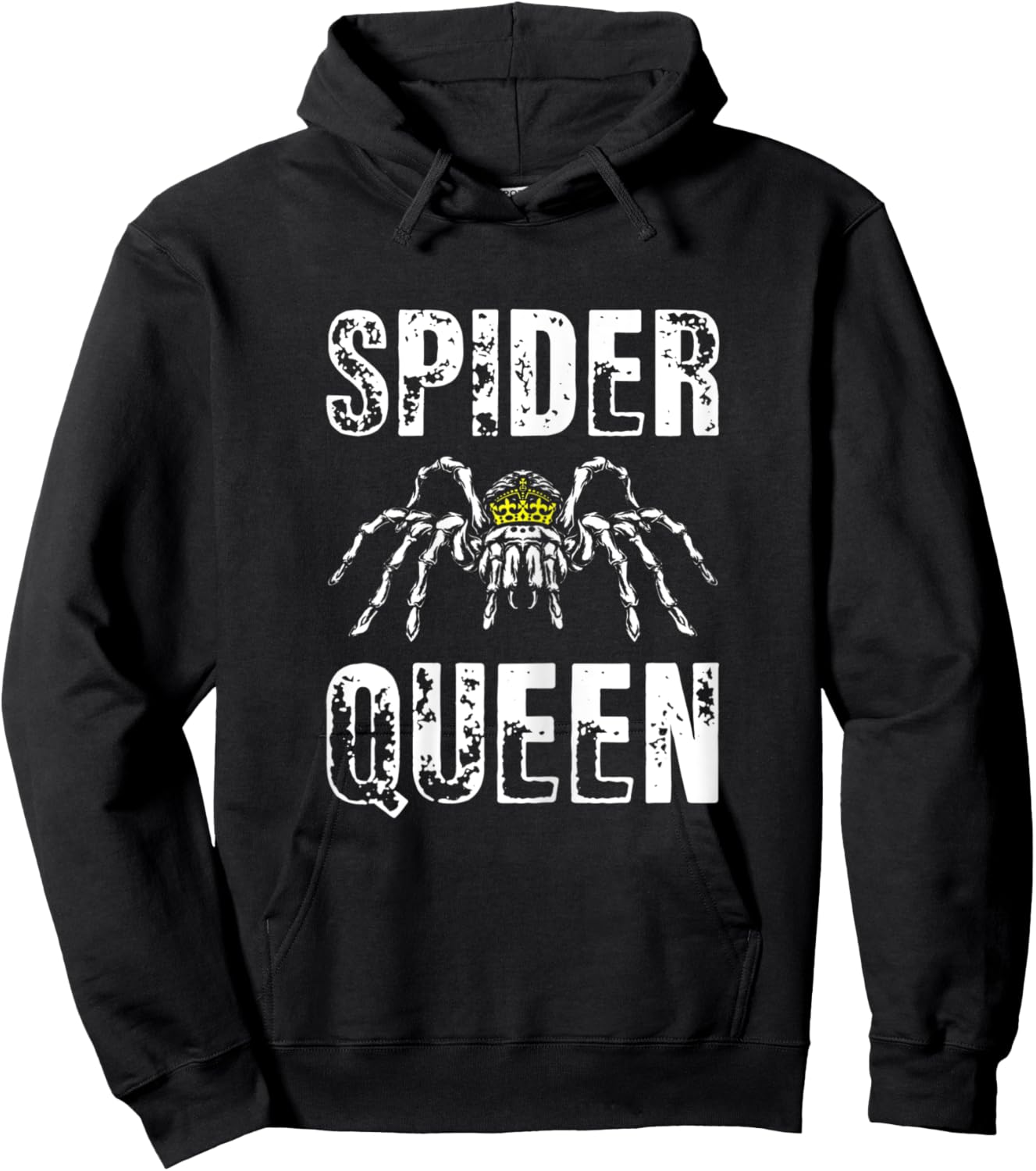 Spider Queen Arachnophile Arachnids Cobweb Insect Hoodie - Hoodie | Black