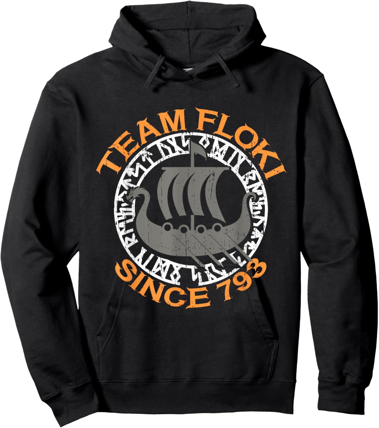 Team Floki Viking Vikings Hoodie - Hoodie | Black