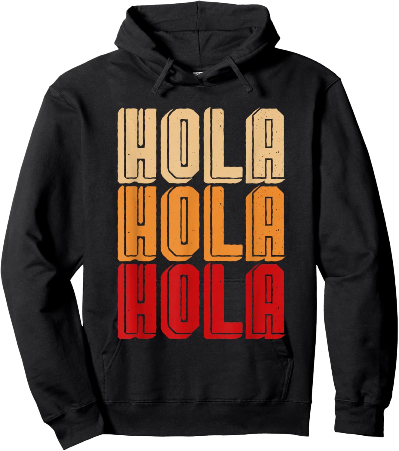 Hola Hoodie - Hoodie | Black