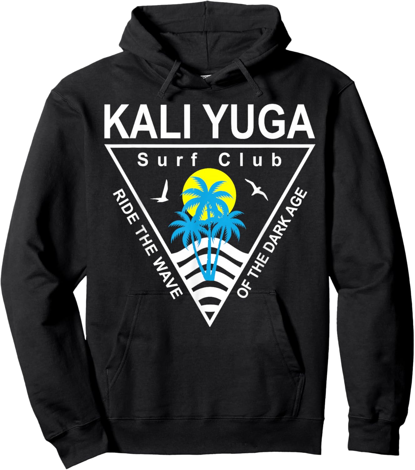 The Kali Yuga Surf Club Shirts Clothing & Store Hoodie - Hoodie | Black