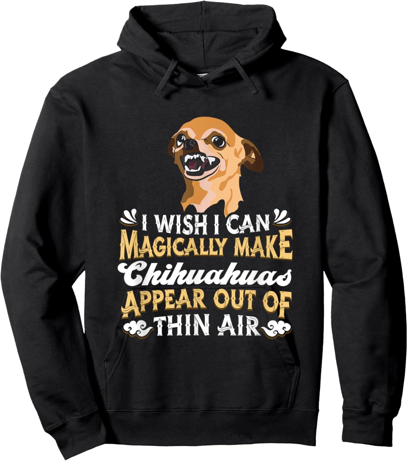 Chihuahua Dog Pet Owner - Dog Breed Magical Chihuahua Women Girls Kids Hoodie - Hoodie | Black
