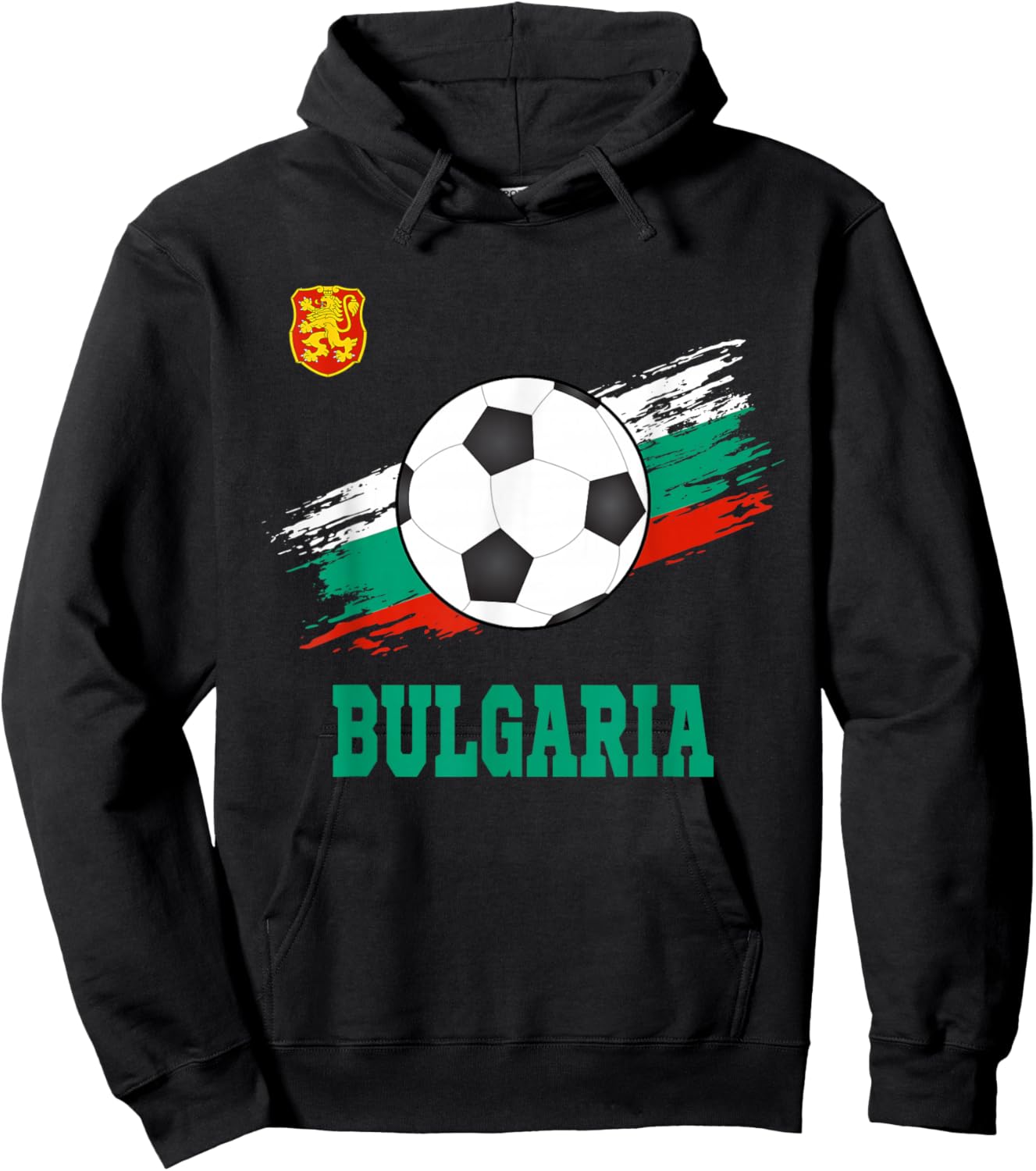 Bulgaria Soccer Bulgaria Football Bulgarian Futbol Hoodie - Hoodie | Black