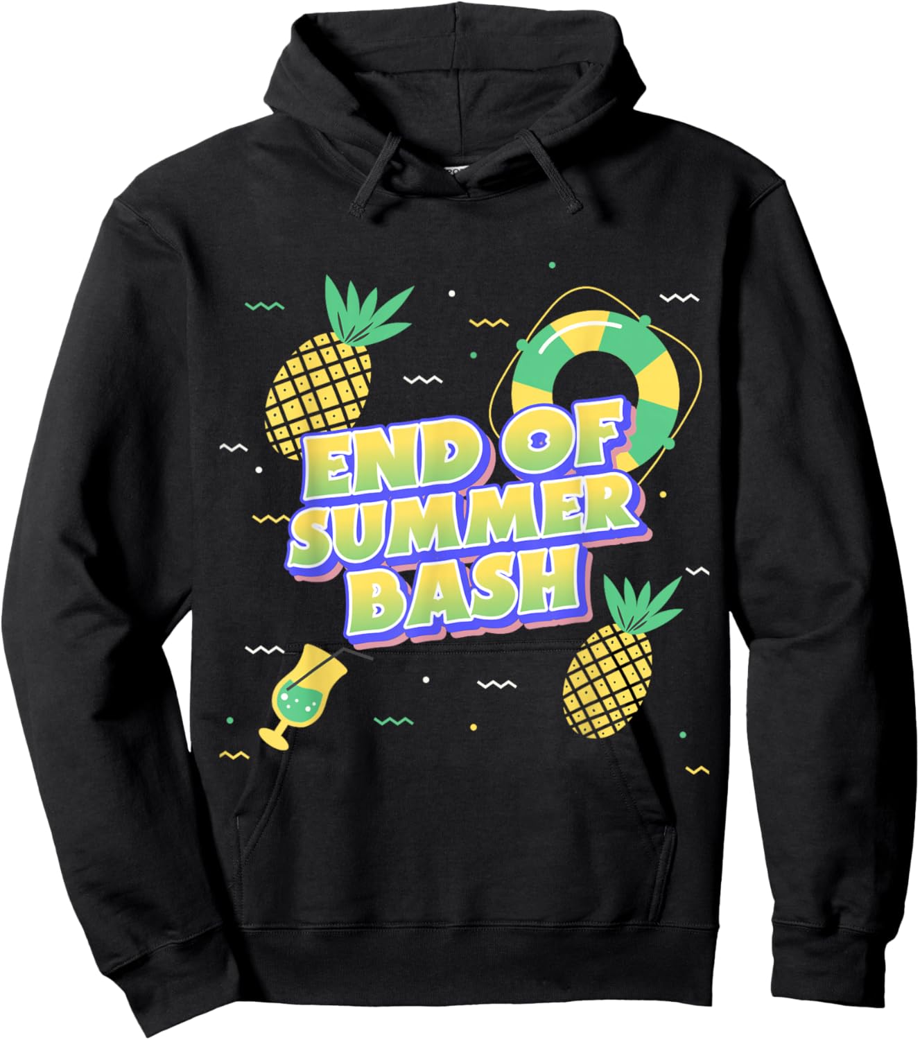 Last Party of The Summer Back to School - End of Summer Bash Women Kids Hoodie - Hoodie | Black