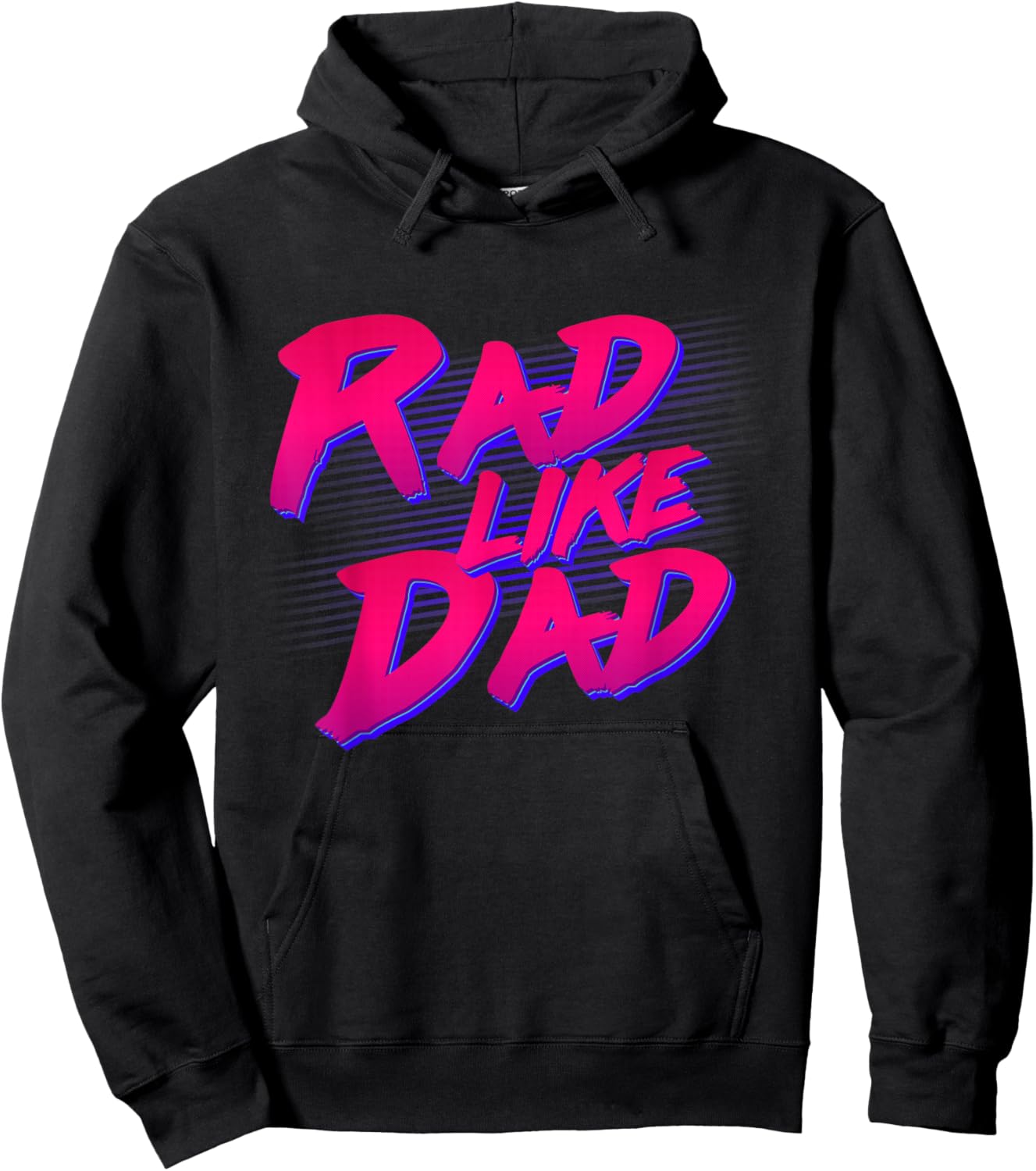 Rad Like Dad Hoodie - Hoodie | Black