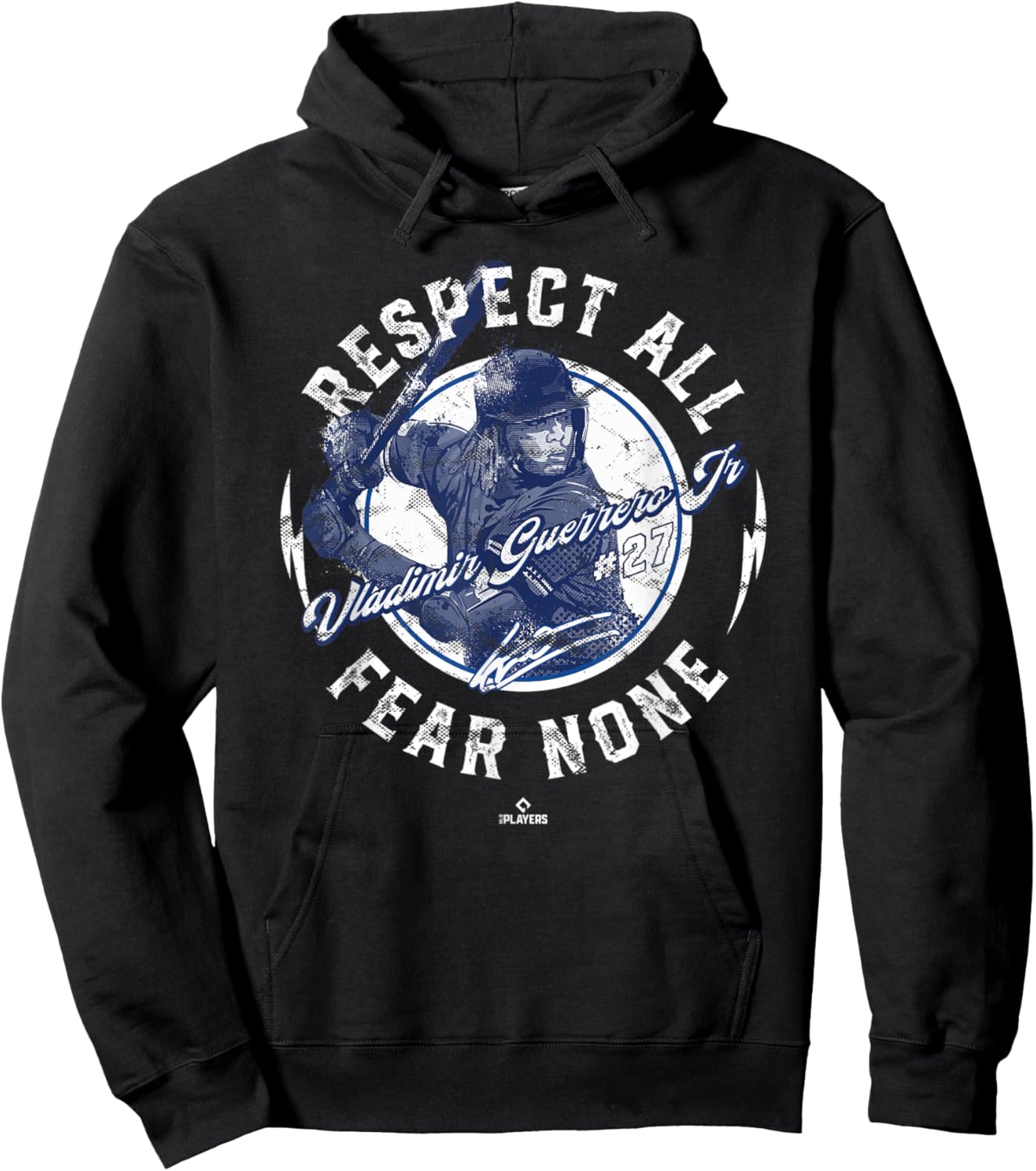 Vladimir Guerrero Jr Respect All Fear None Vlad Toronto Hoodie - Hoodie | Black