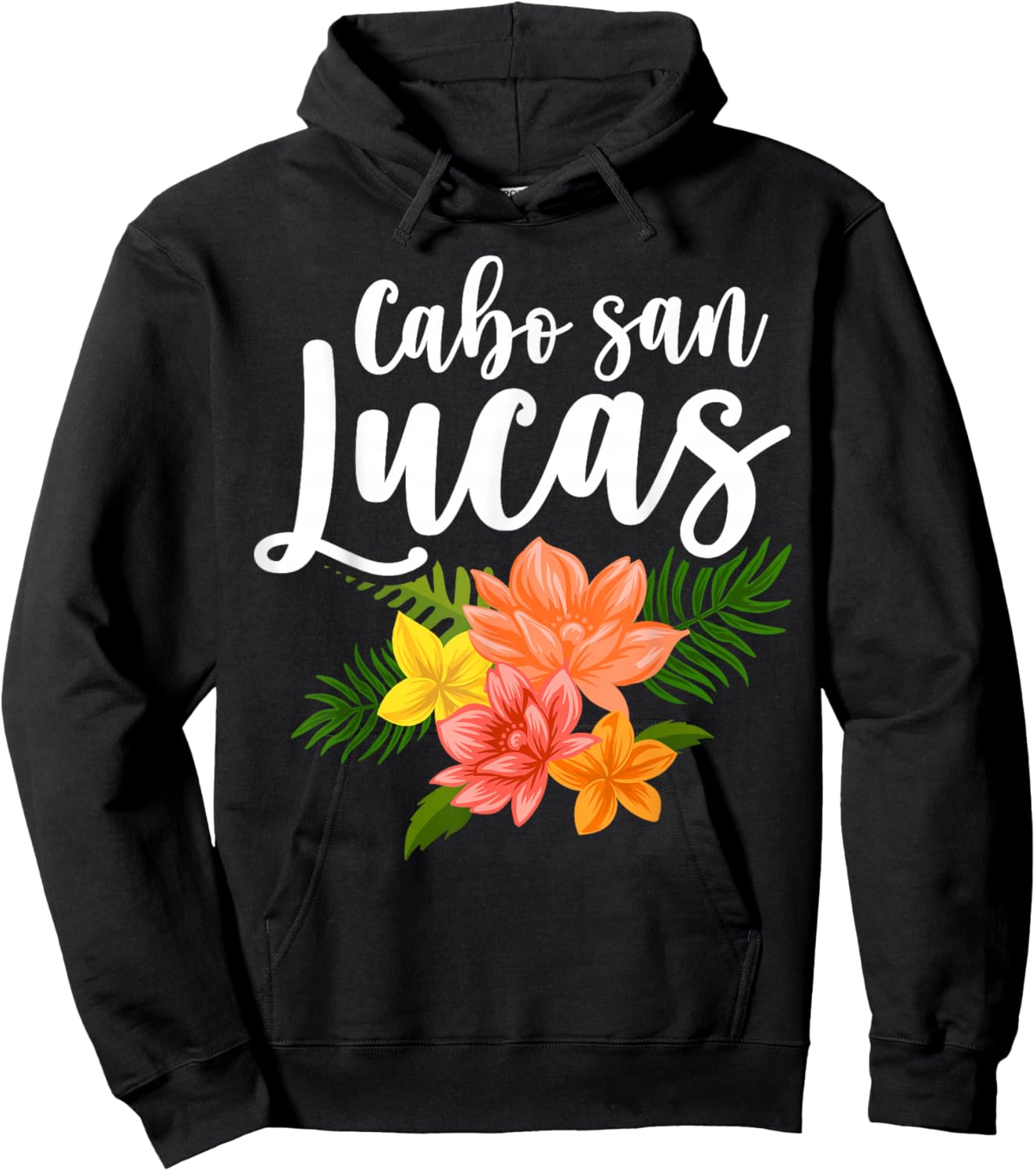 Cabo San Lucas Tropical Vacation Souvenir Hoodie - Hoodie | Black
