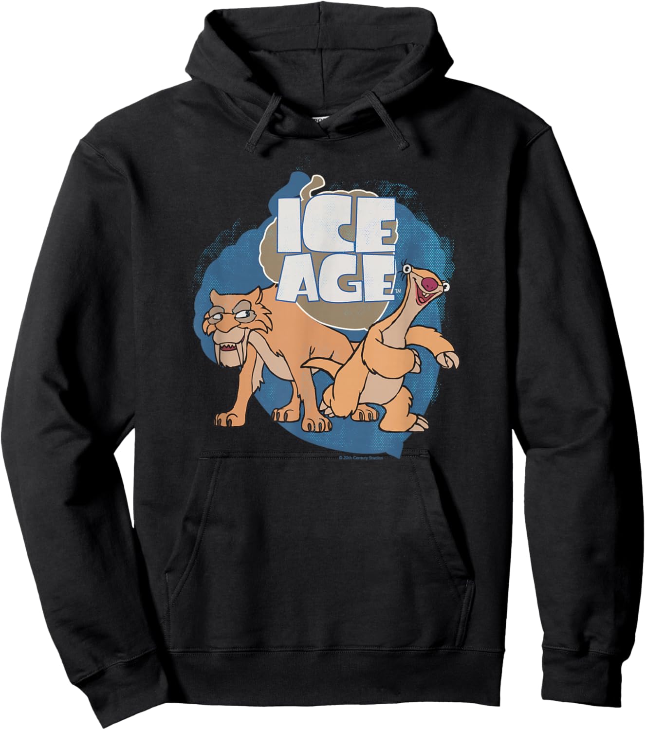 Ice Age Diego and Sid Hoodie - Hoodie | Black