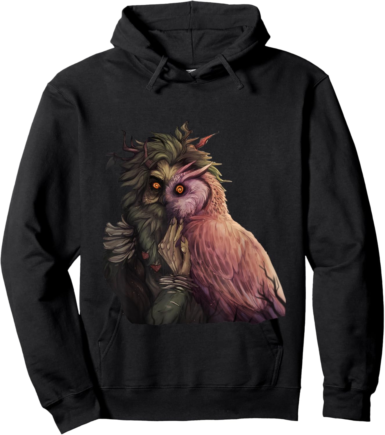 Inscryption Leshy Boss Owl Psychological Card Game Scary Hoodie - Hoodie | Black