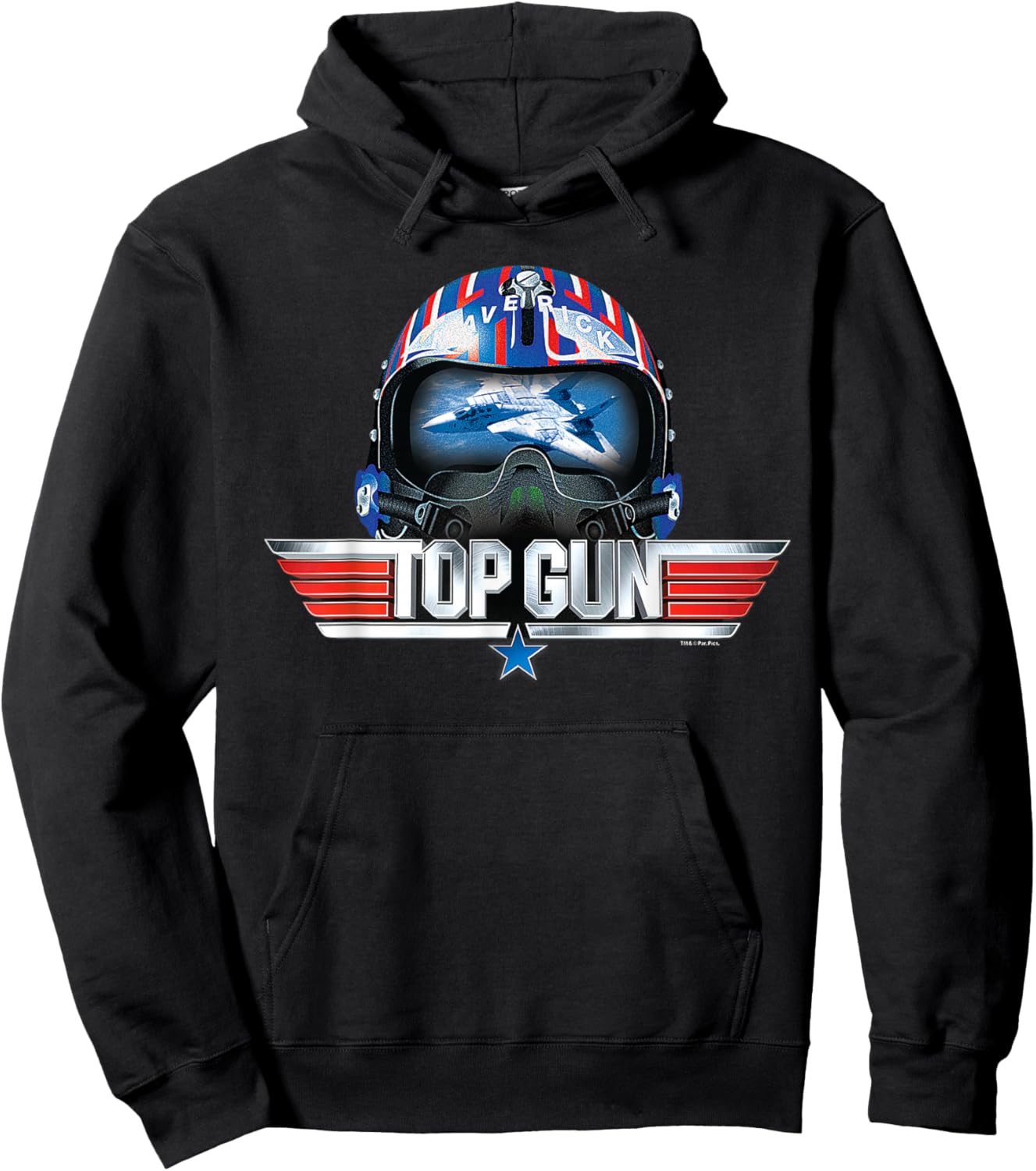 Top Gun - Maverick Helmet Hoodie - Hoodie | Black