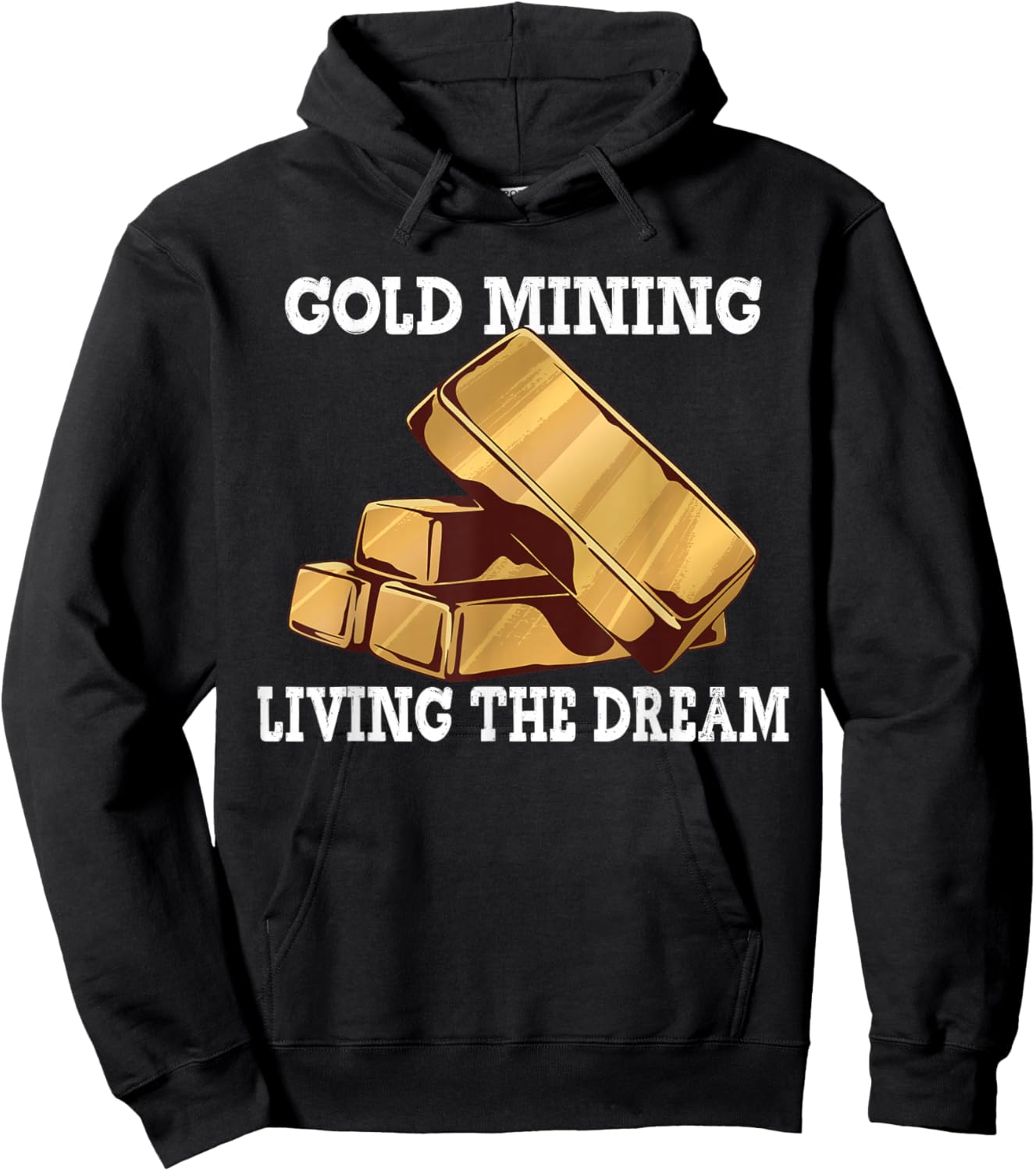 Gold Digging Gold Mining Gold Panning Gold Mine Hoodie - Hoodie | Black