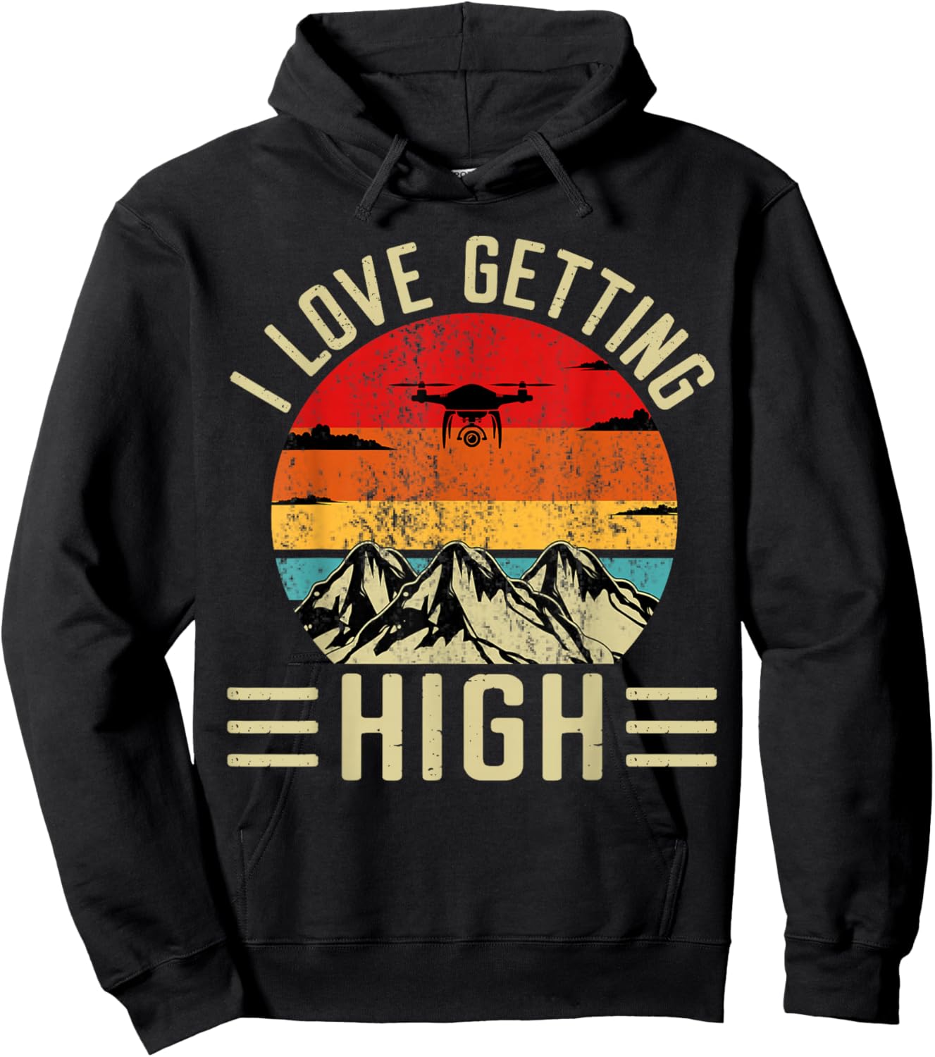 I Love Getting High Hoodie - Hoodie | Black