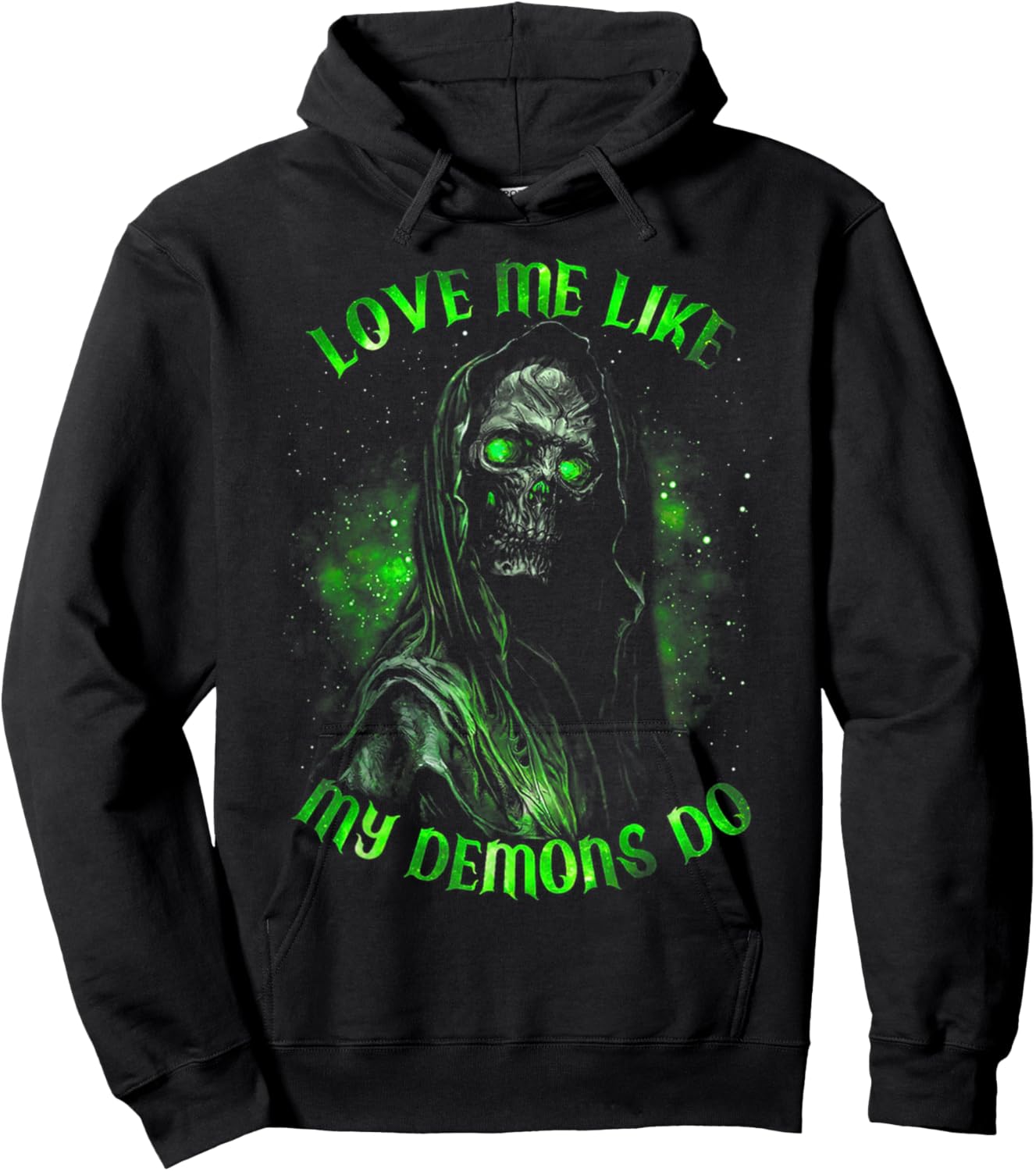 Love Me Like My Demons Do Hoodie - Hoodie | Black