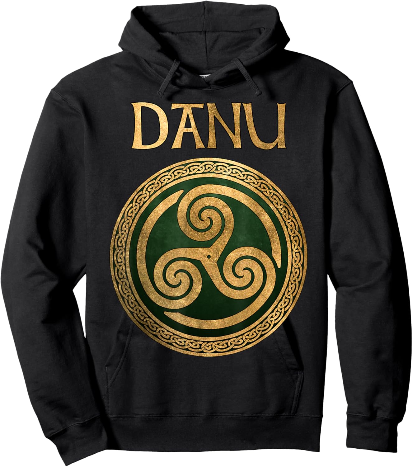 Danu Ancient Celtic Goddess of Mothers and Earth Hoodie - Hoodie | Black