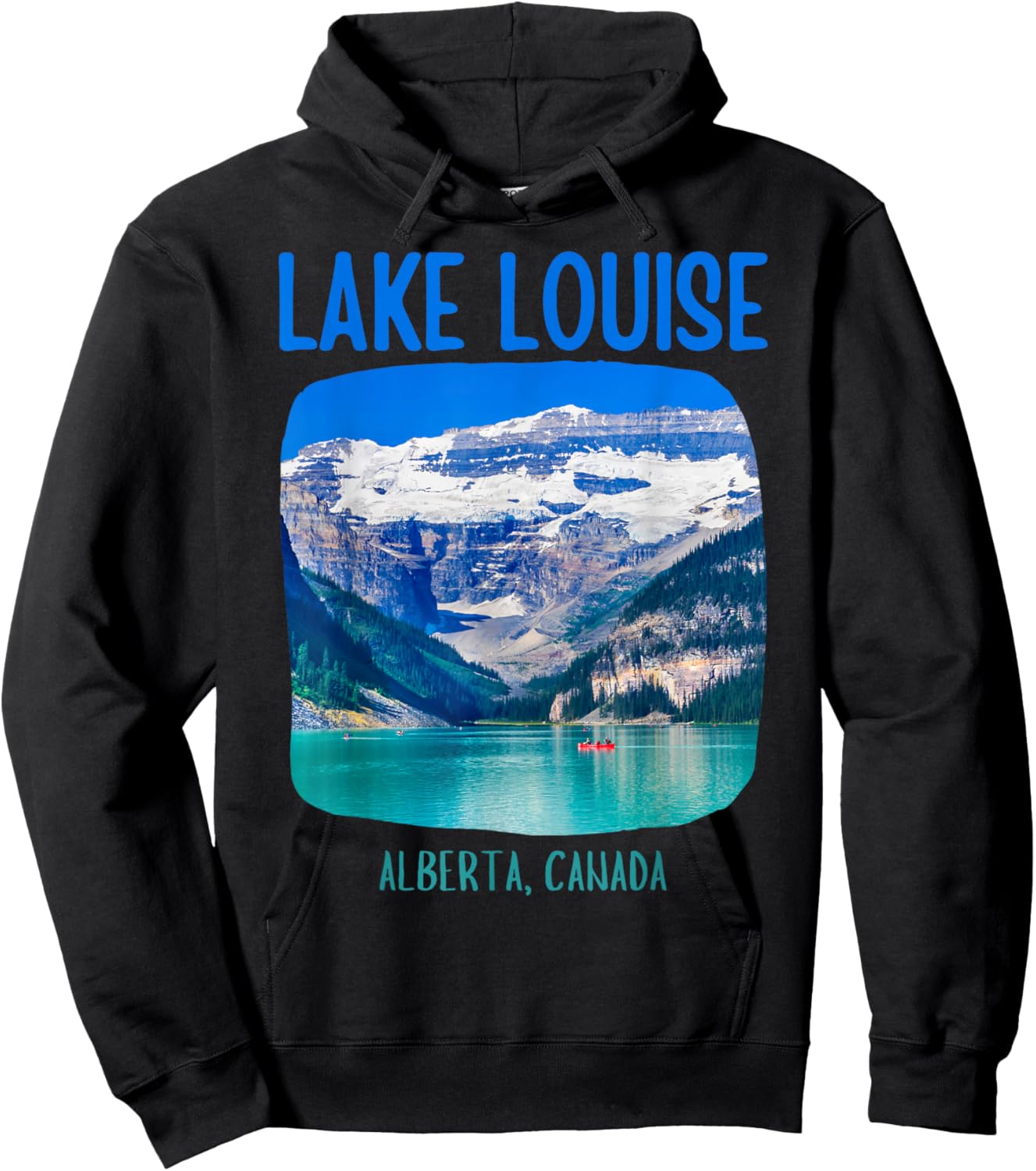 Lake Louise Alberta Canada Hoodie - Hoodie | Black
