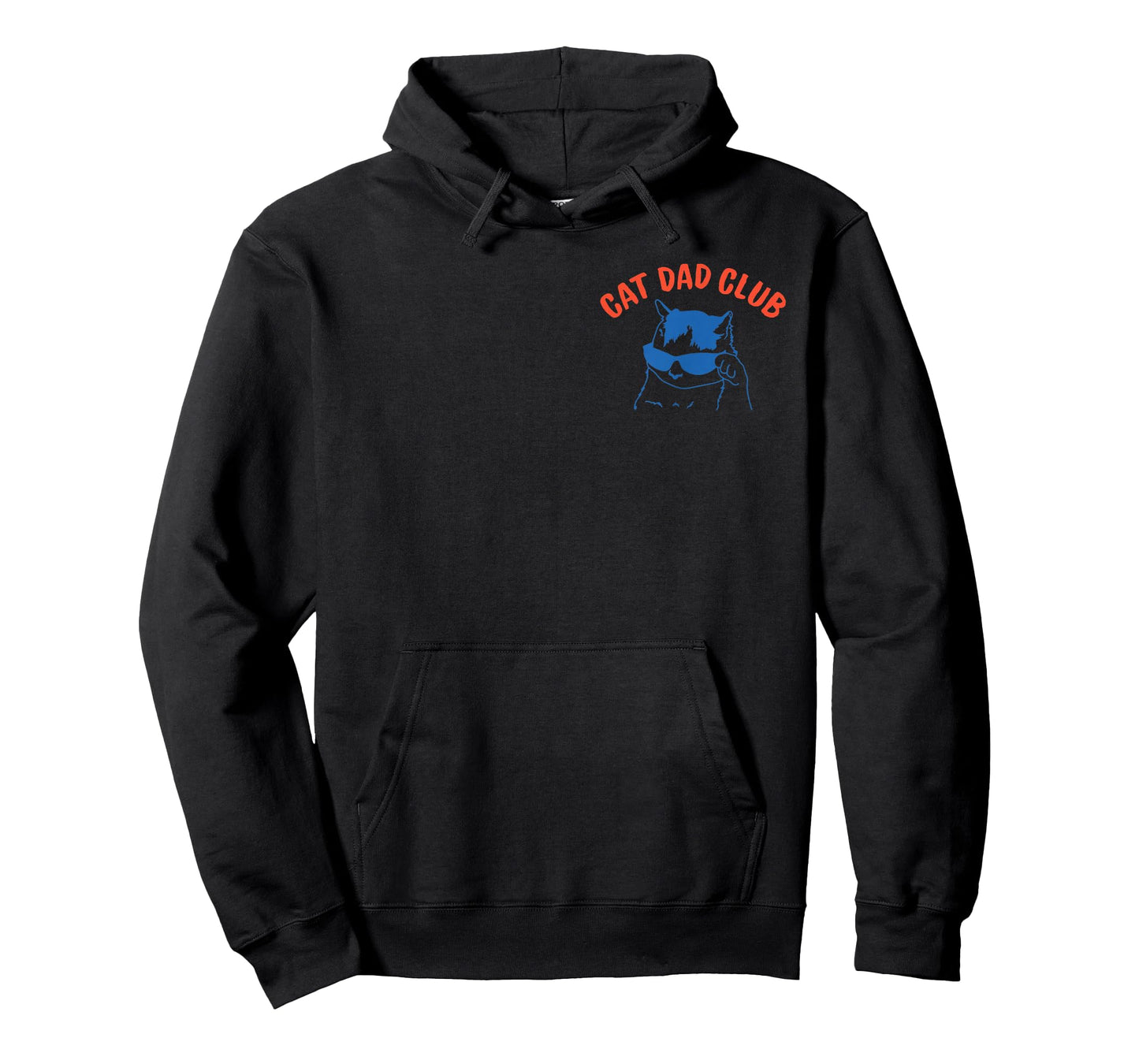 (2 Side) Fathers Day Cat Dad Club Life is Better with Cats T-Shirt