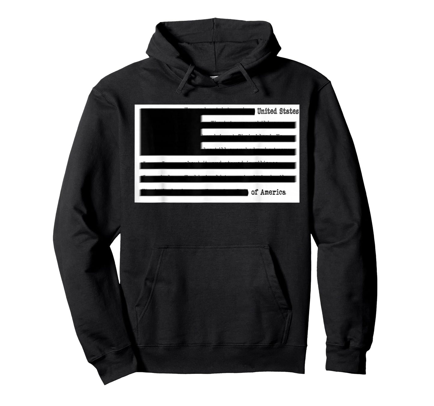 Censored Documents American Flag – United States of America T-Shirt