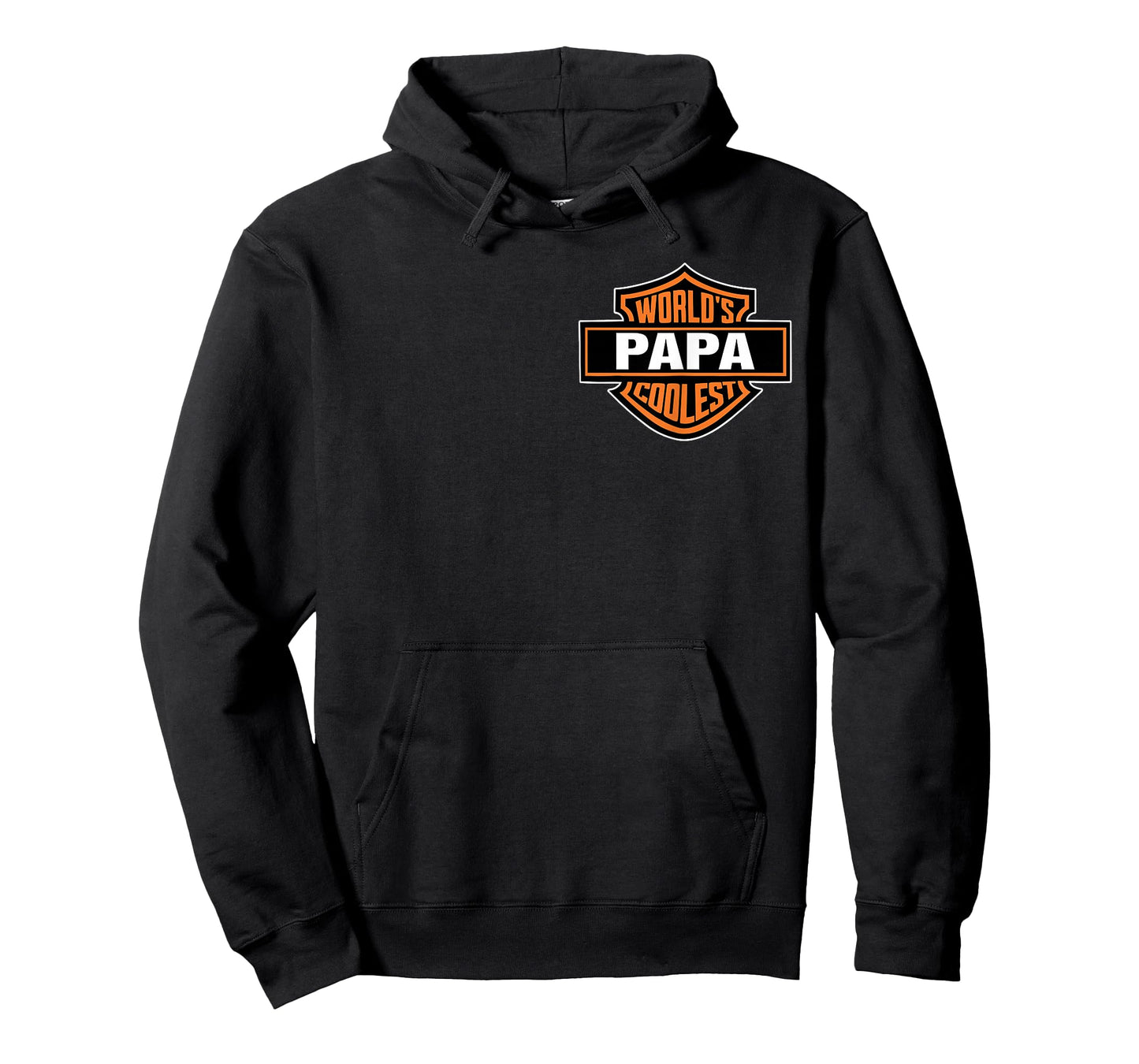 Worlds Coolest Papa Matching Family Father's Day Pocket T-Shirt
