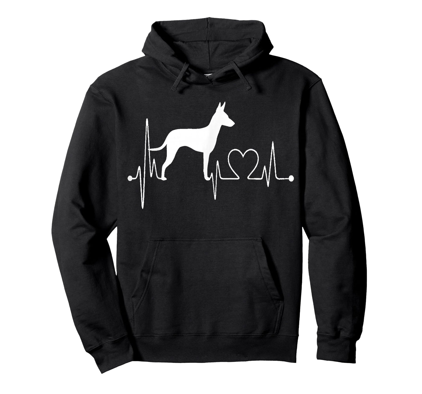 Manchester Terrier Dog My Heartbeat EKG Dogs My Cardio T-Shirt