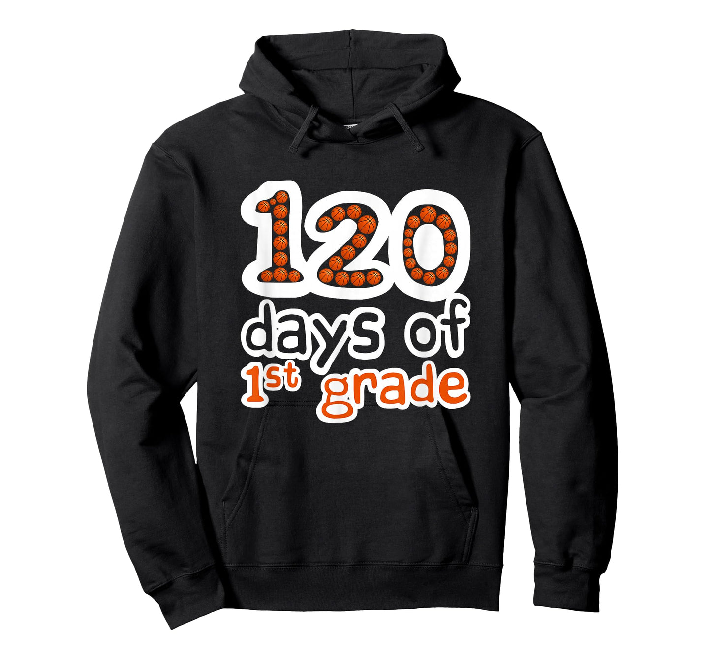 120 Days of 1st Grade Basketball Sport 120th Day of School T-Shirt