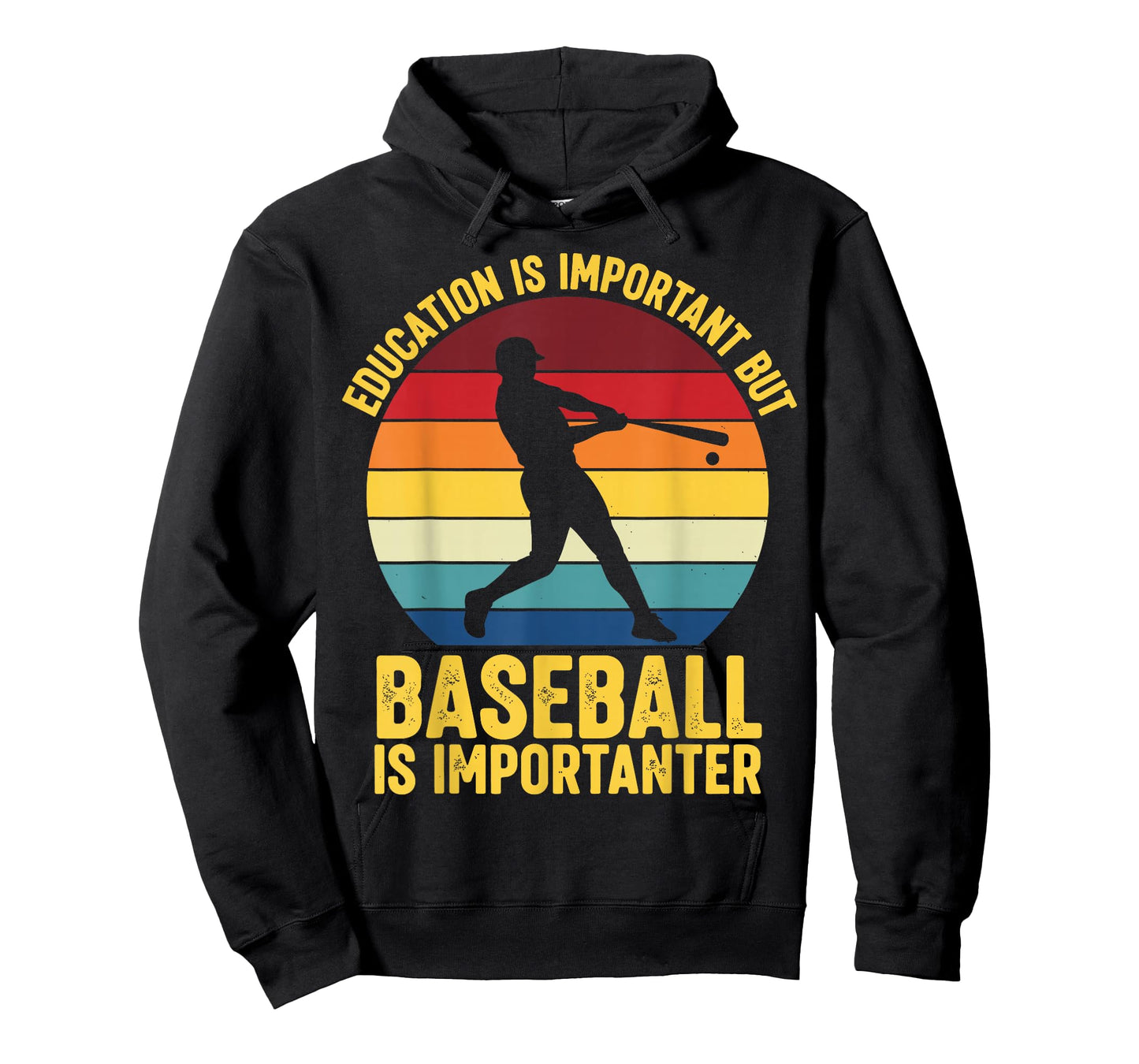 Education is Important But Baseball is Importanter T-Shirt