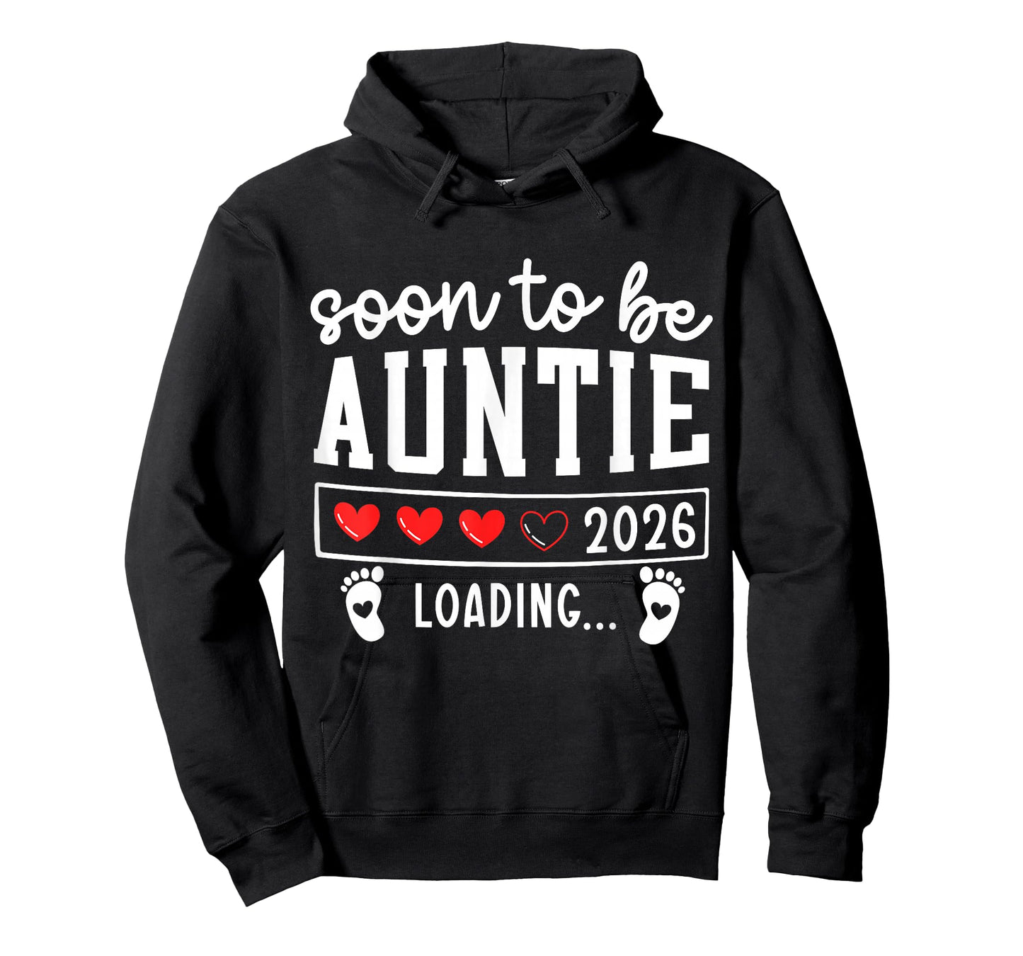 Soon to Be Auntie 2026 Loading Pregnancy Announcement 2026 T-Shirt