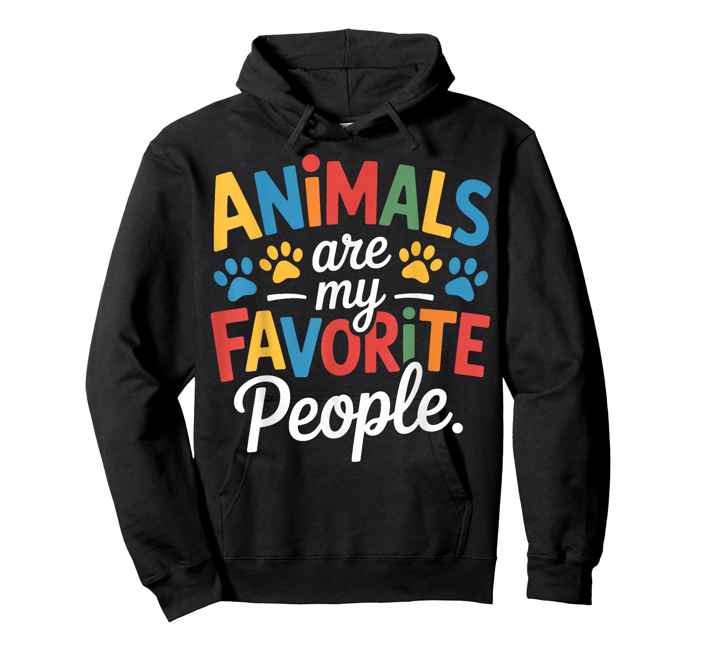 Animals are My Favorite People Dog Cat Rescue Lovers T-Shirt
