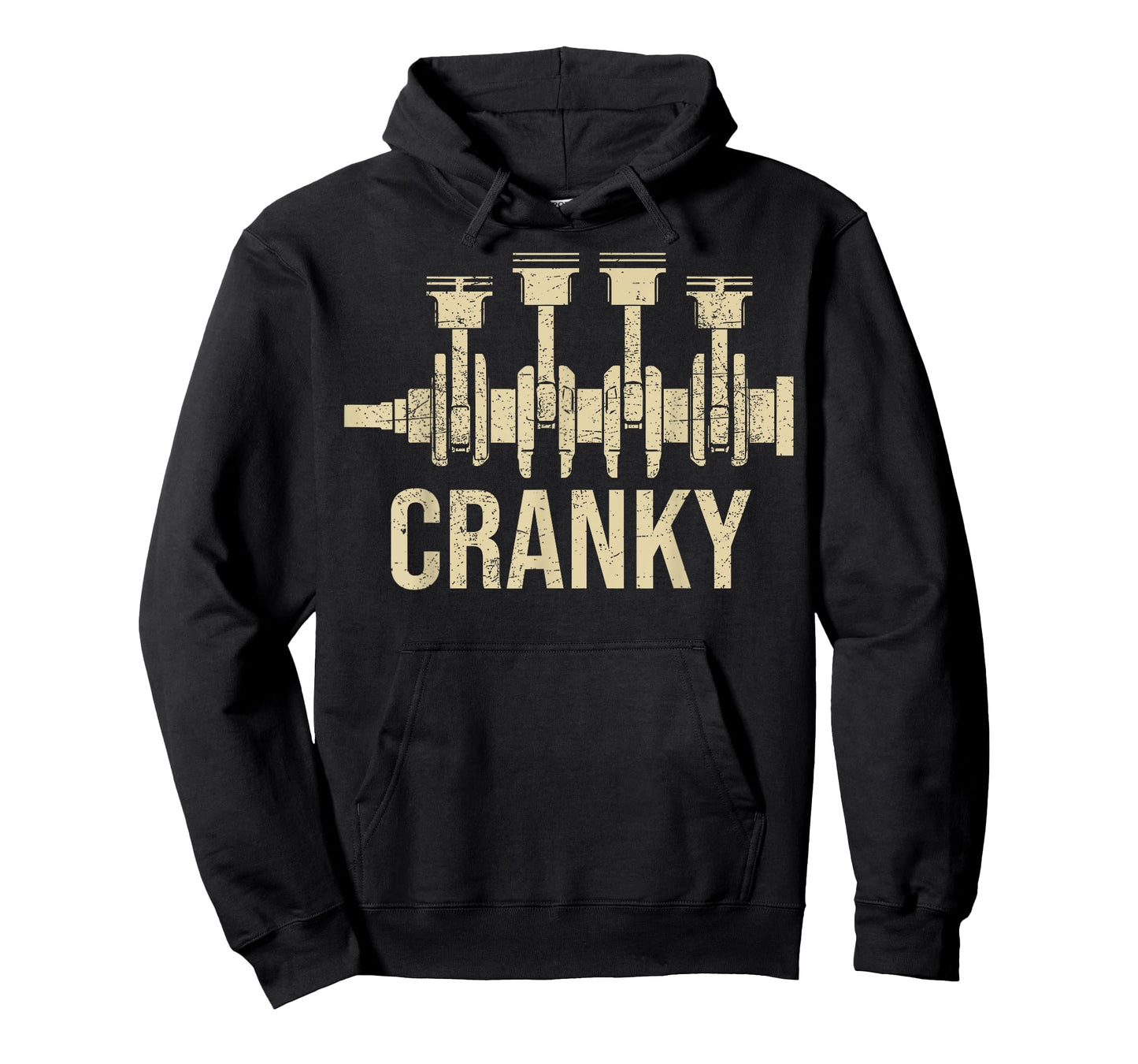 Cranky Car Engine Crankshaft Cars Lover Mechanics Father Day T-Shirt