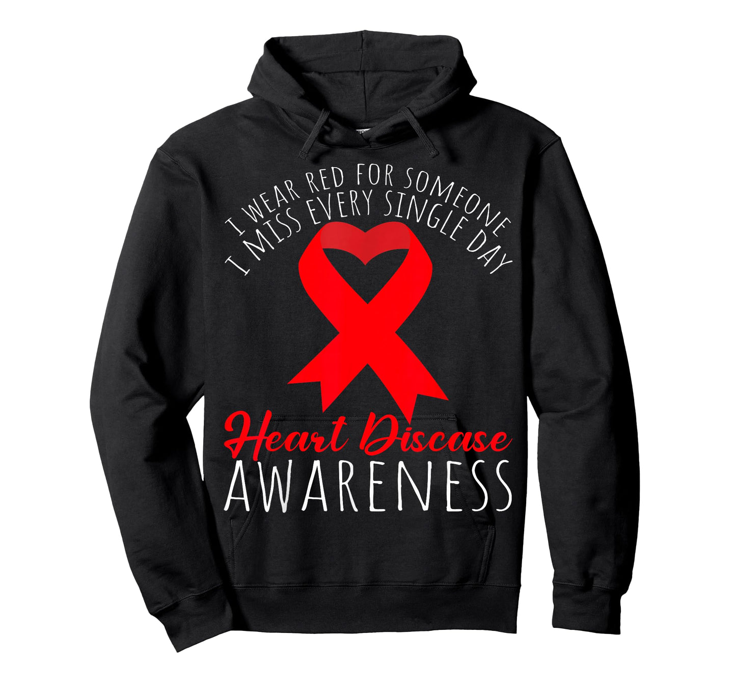 I Wear Red for Someone I Miss Heart Disease Awareness Month T-Shirt