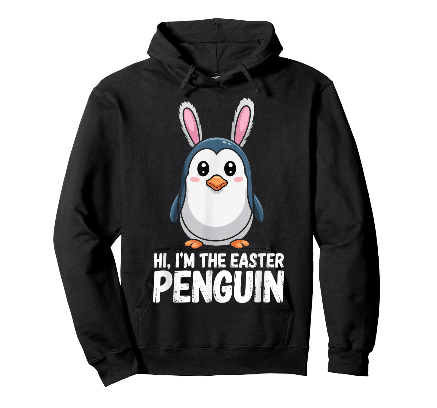 Im The Easter Penguin Cute Bunny Ears Women Boys Girls Kids T-Shirt