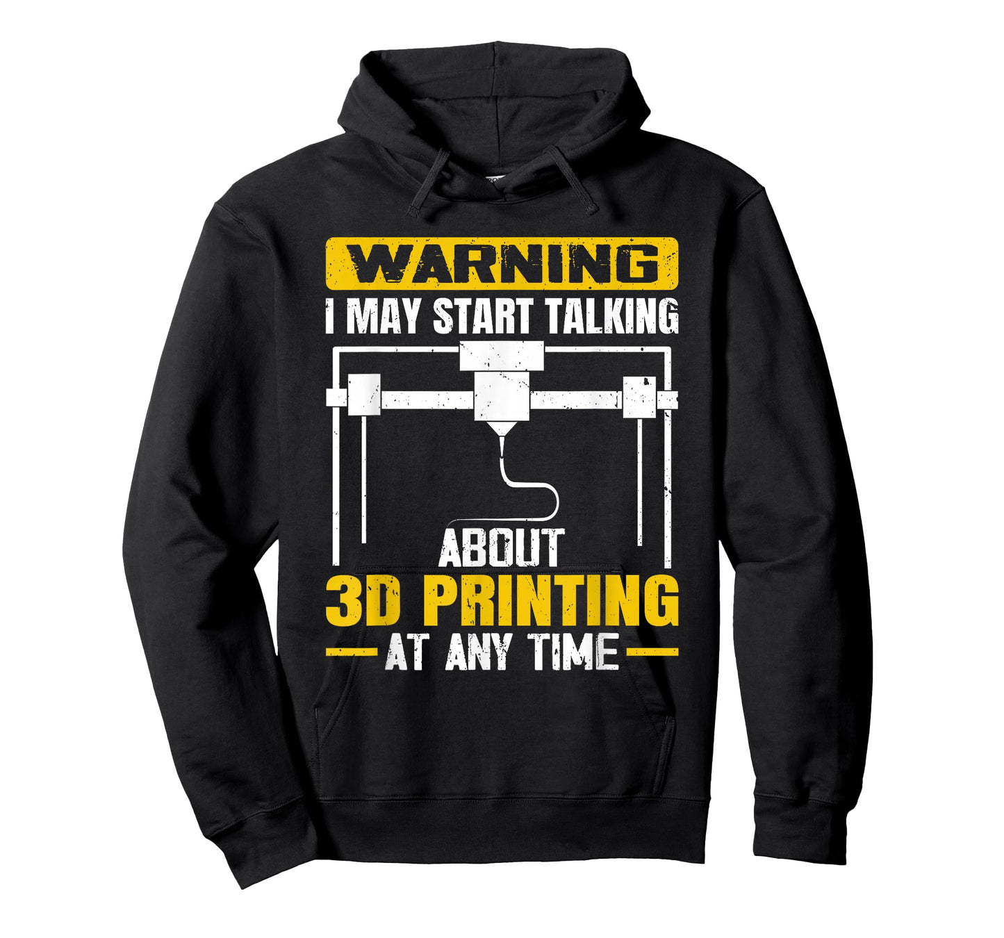 Warning I May Start Talking About 3D Printing Maker T-Shirt