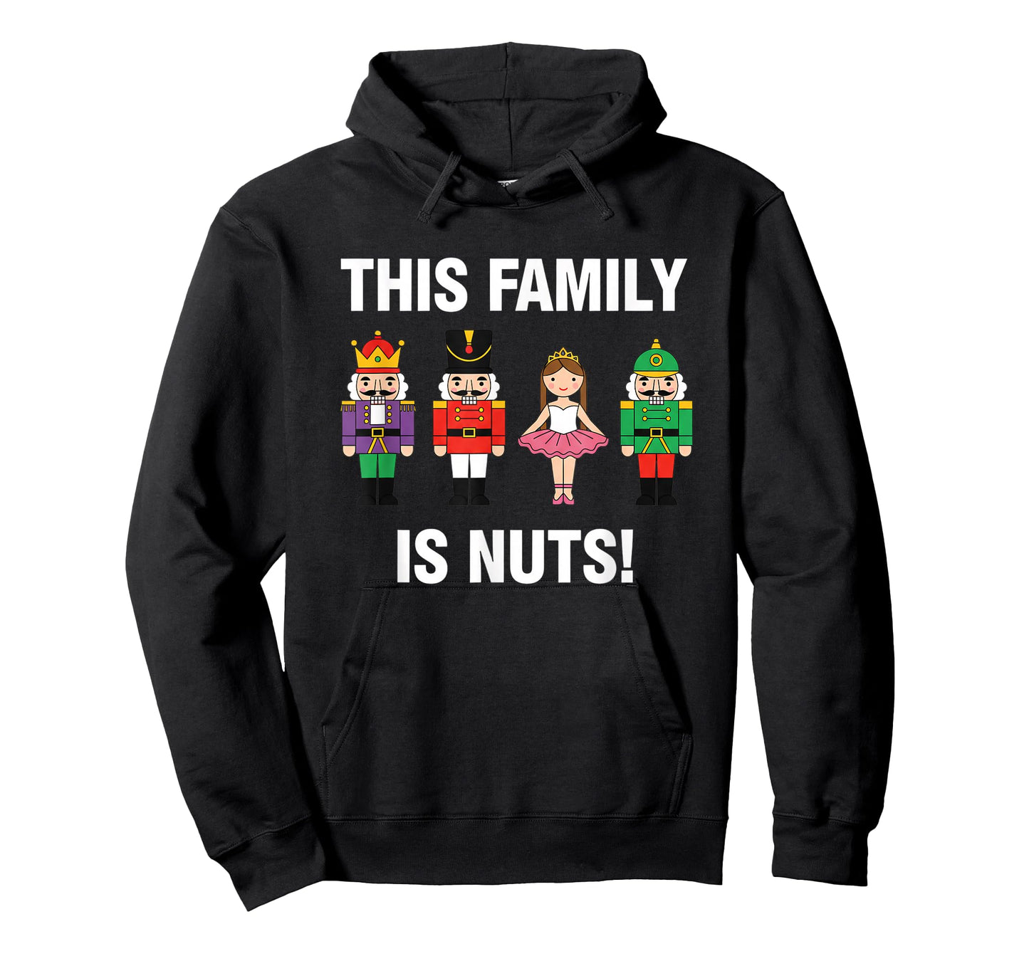 Christmas This Family is Nuts Nutcracker Family Funny Xmas T-Shirt