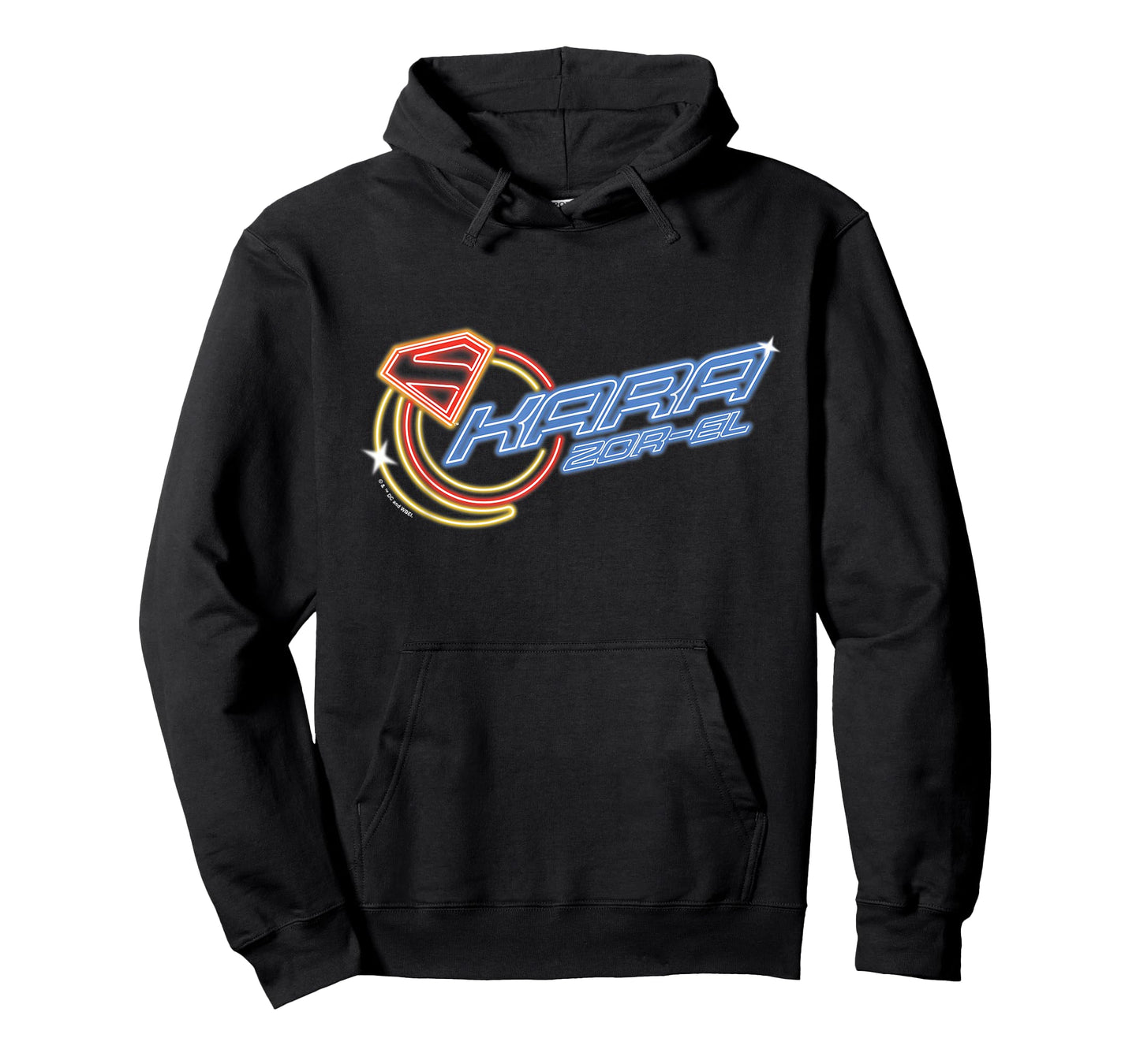 Supergirl 2026 Neon Glow Kara Zor-El Sign T-Shirt