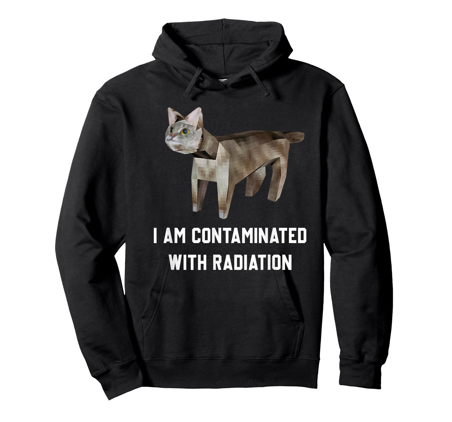 I Am Contaminated Funny Cat Meme T-Shirt