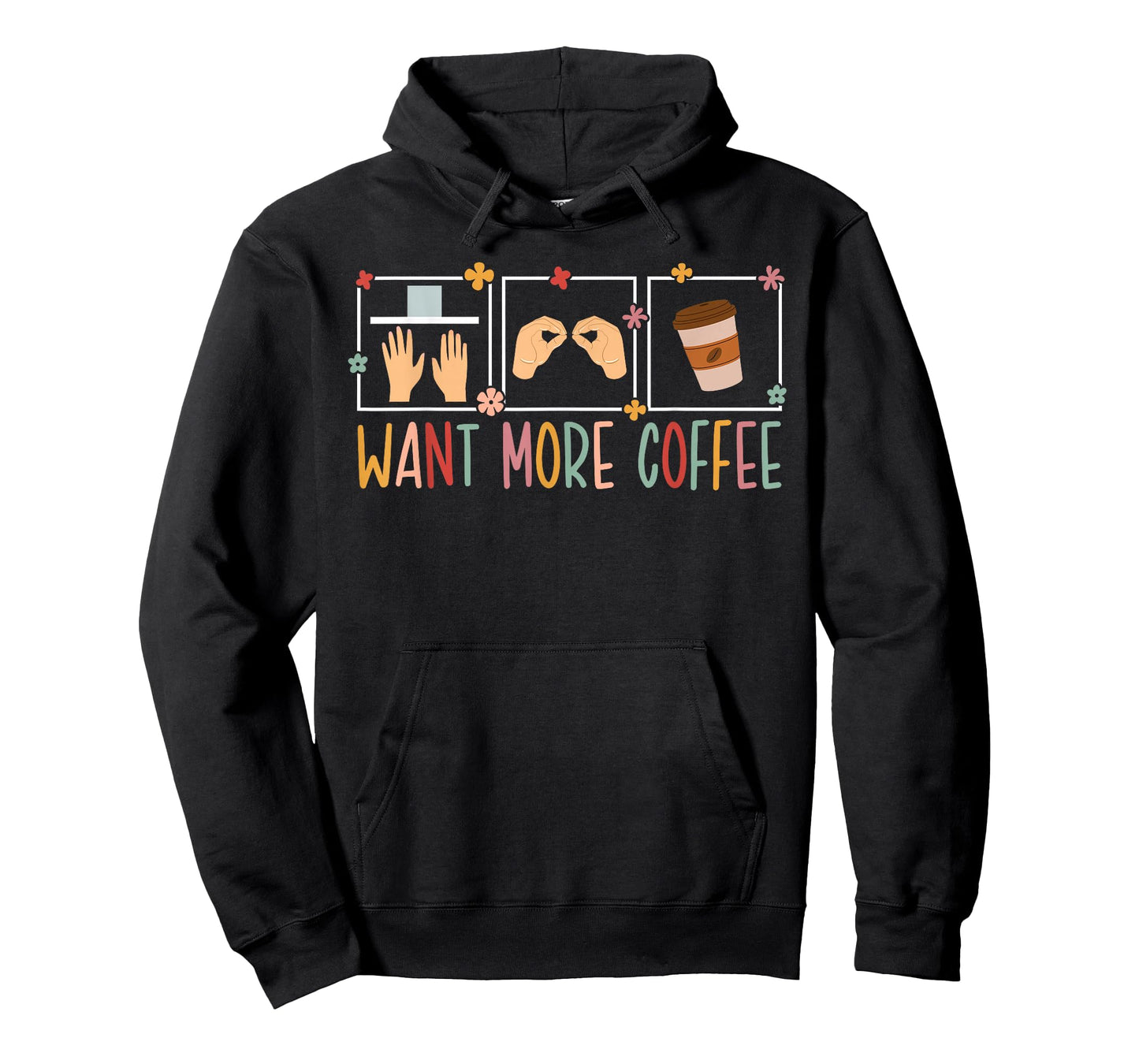 Want More Coffee SPED Teacher Special Education Teacher T-Shirt