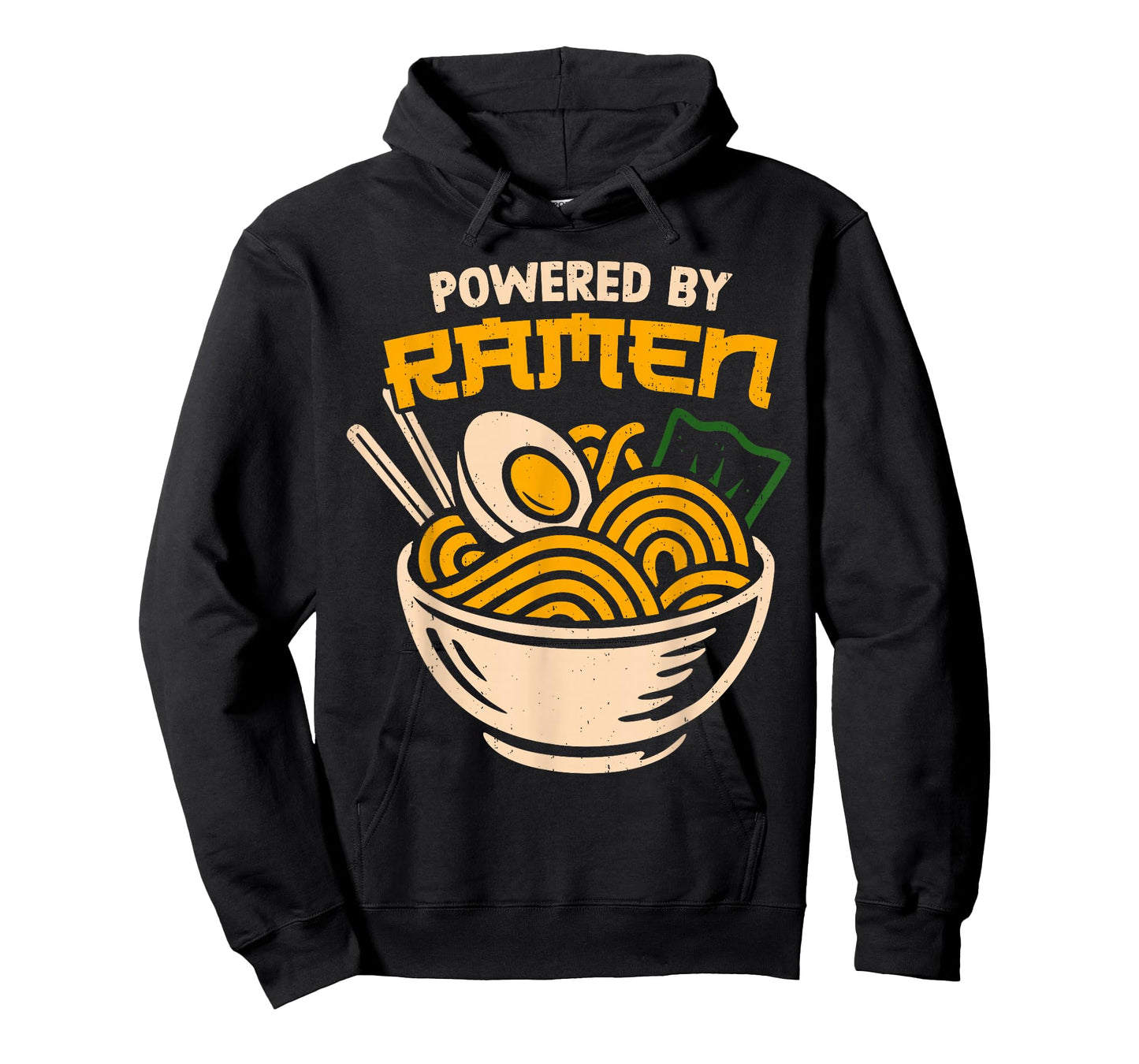 Vintage Powered by Ramen Anime Japanese Noodles Japan Foodie T-Shirt