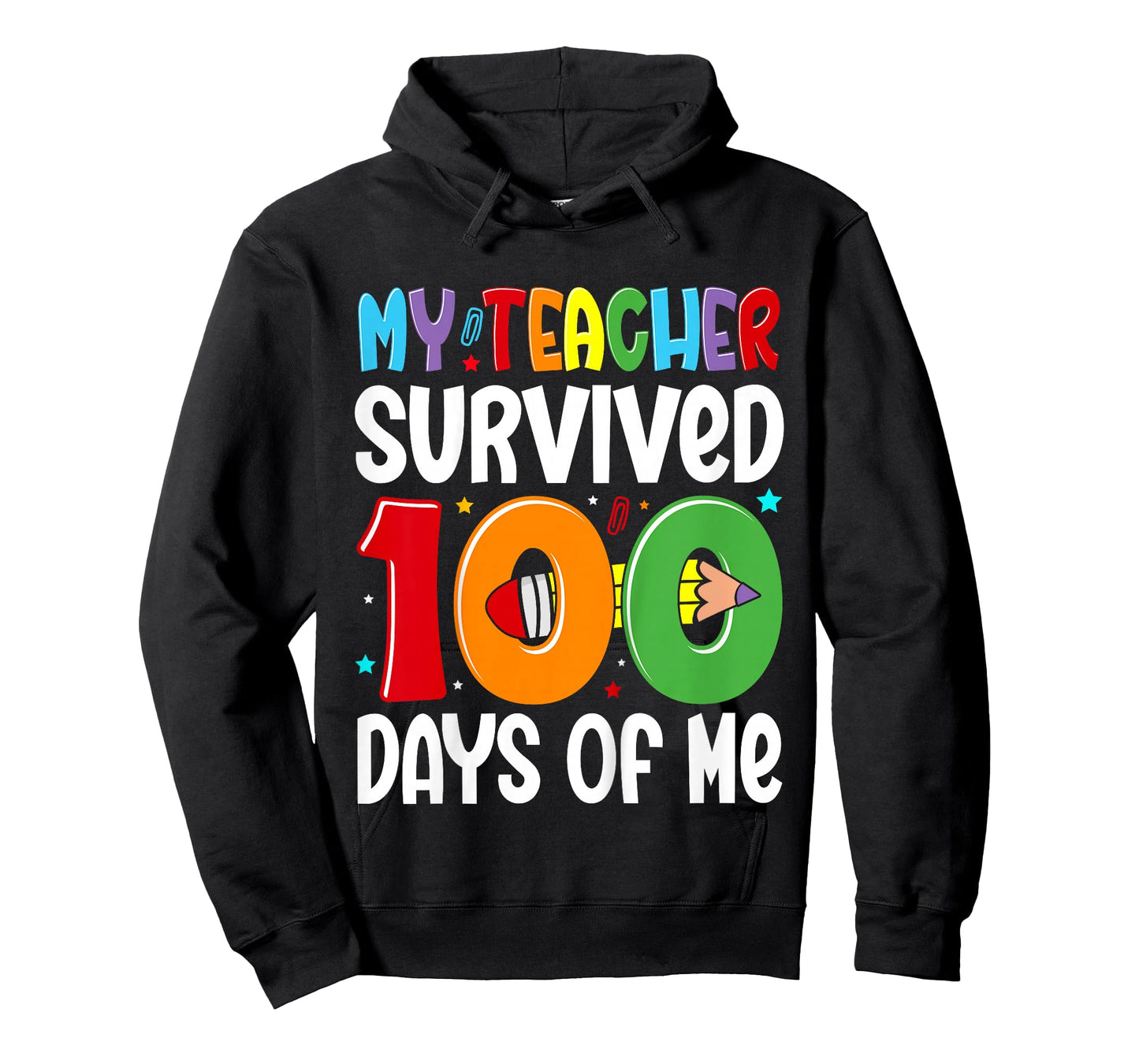 My Teacher Survived 100 Days of Me 100th Day of School Boys T-Shirt