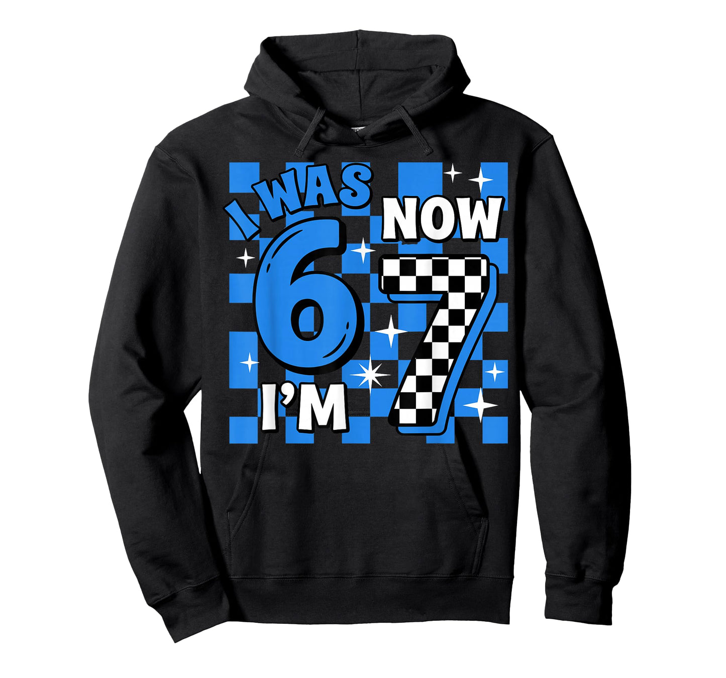7 Year Old Birthday I was 6 Now I'm 7 67 T-Shirt