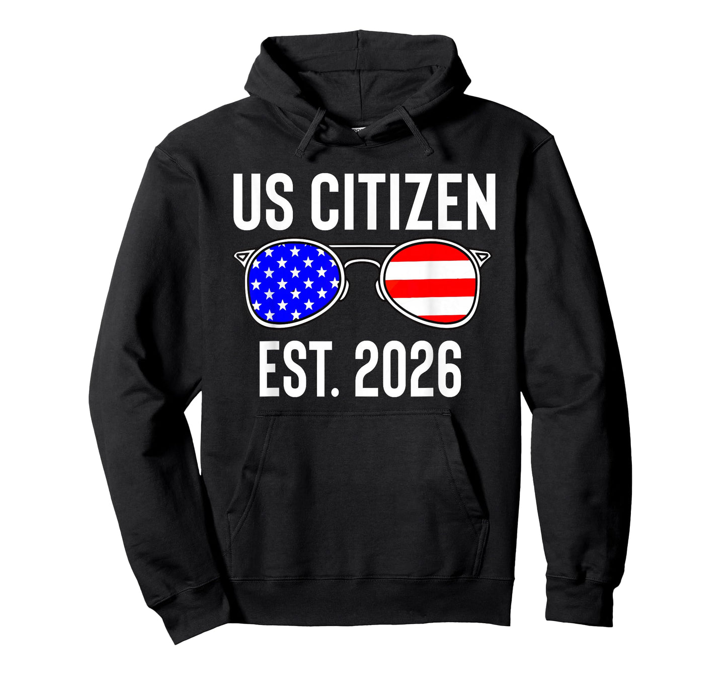 New US Citizen Est 2026 American Immigrant Citizenship Flag T-Shirt