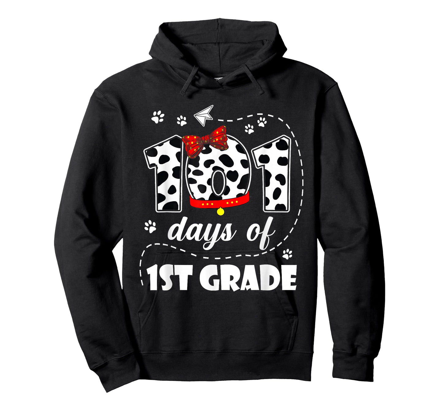 101 Days 1st Grade 100 Days School Dog 100th Day Students T-Shirt