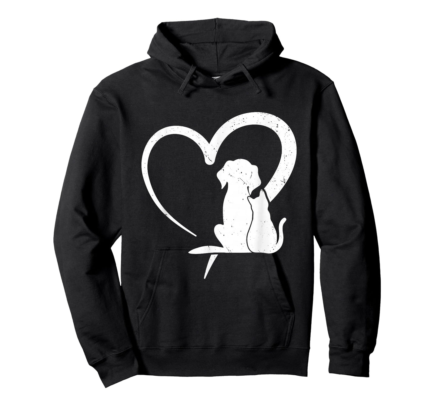 Dog Cat Heart T-Shirt