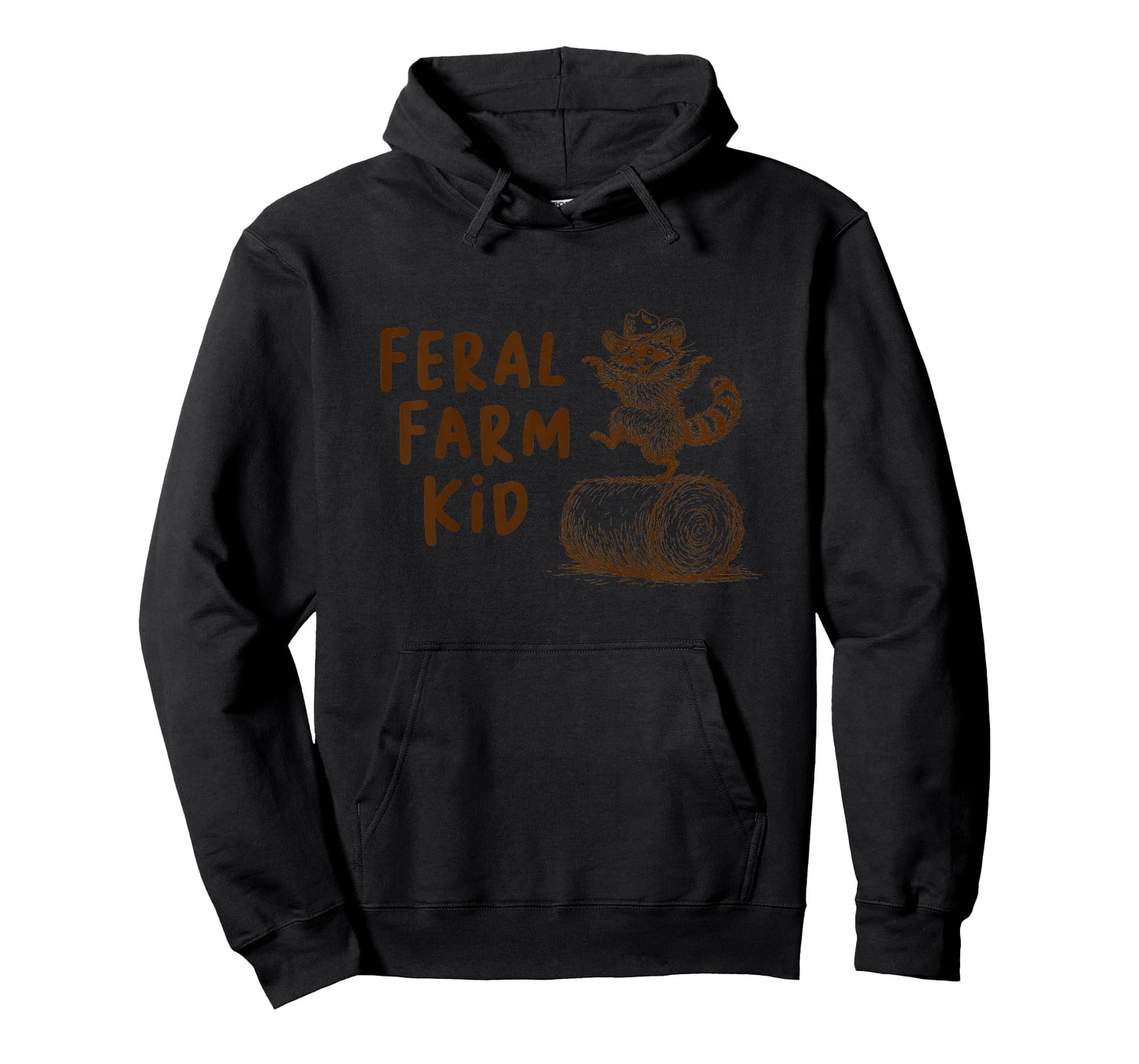 Feral Farm Kid Raccoon Future Farmer Farming Lover Toddler T-Shirt