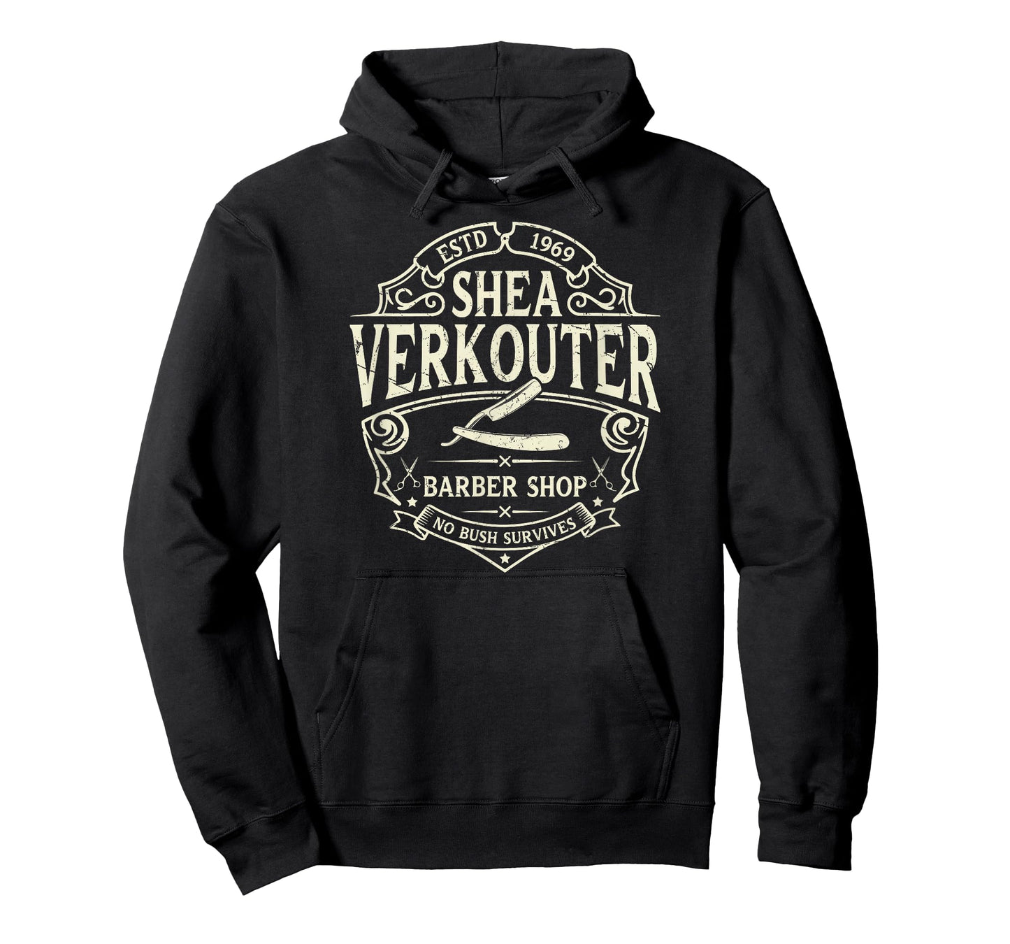 Shea Verkouter Funny Adult Humor Barber Shop Gag Gifts T-Shirt
