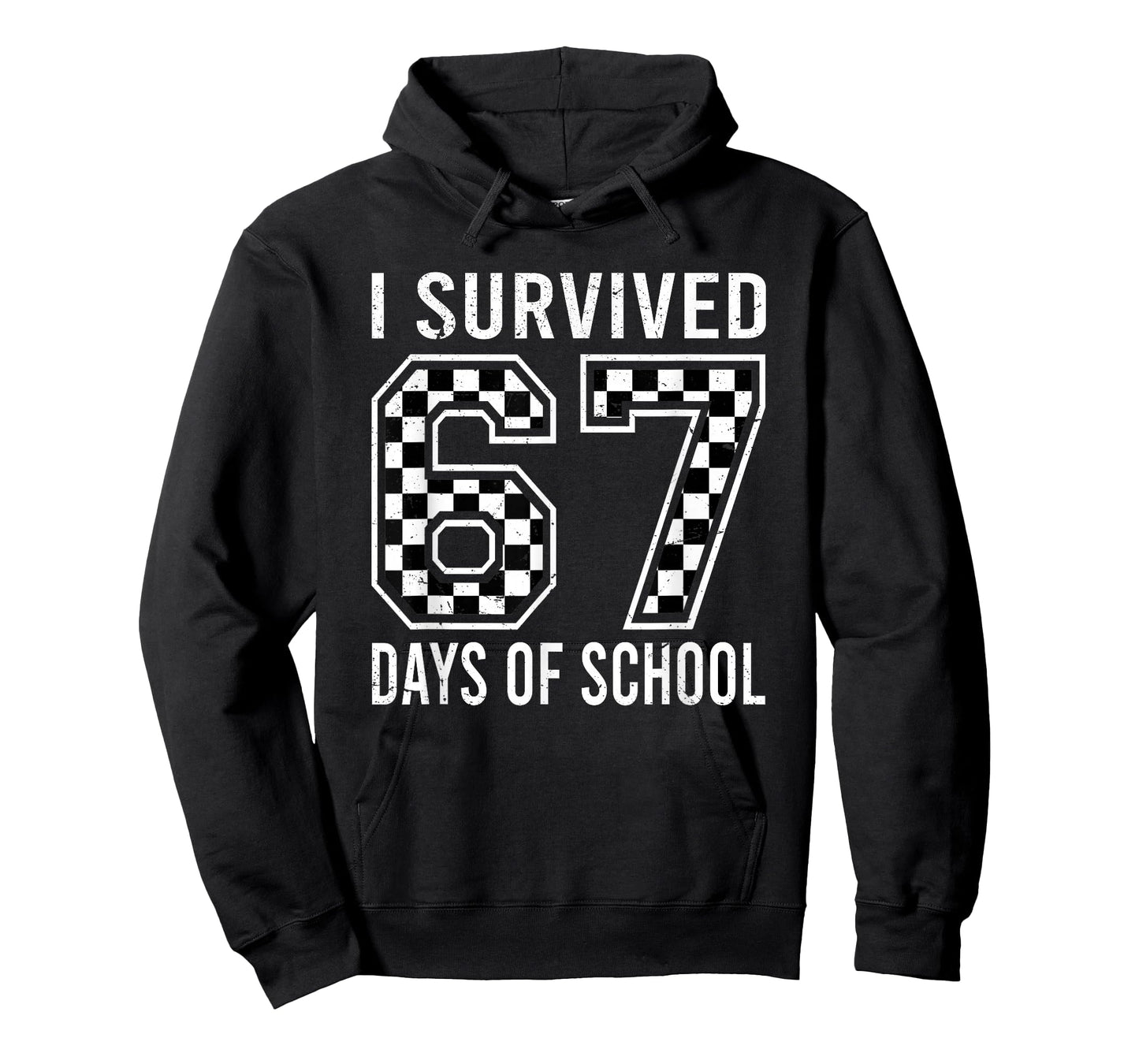 I Survived 67 Days of School Funny Six Seven 6 7 Meme Z Gen T-Shirt
