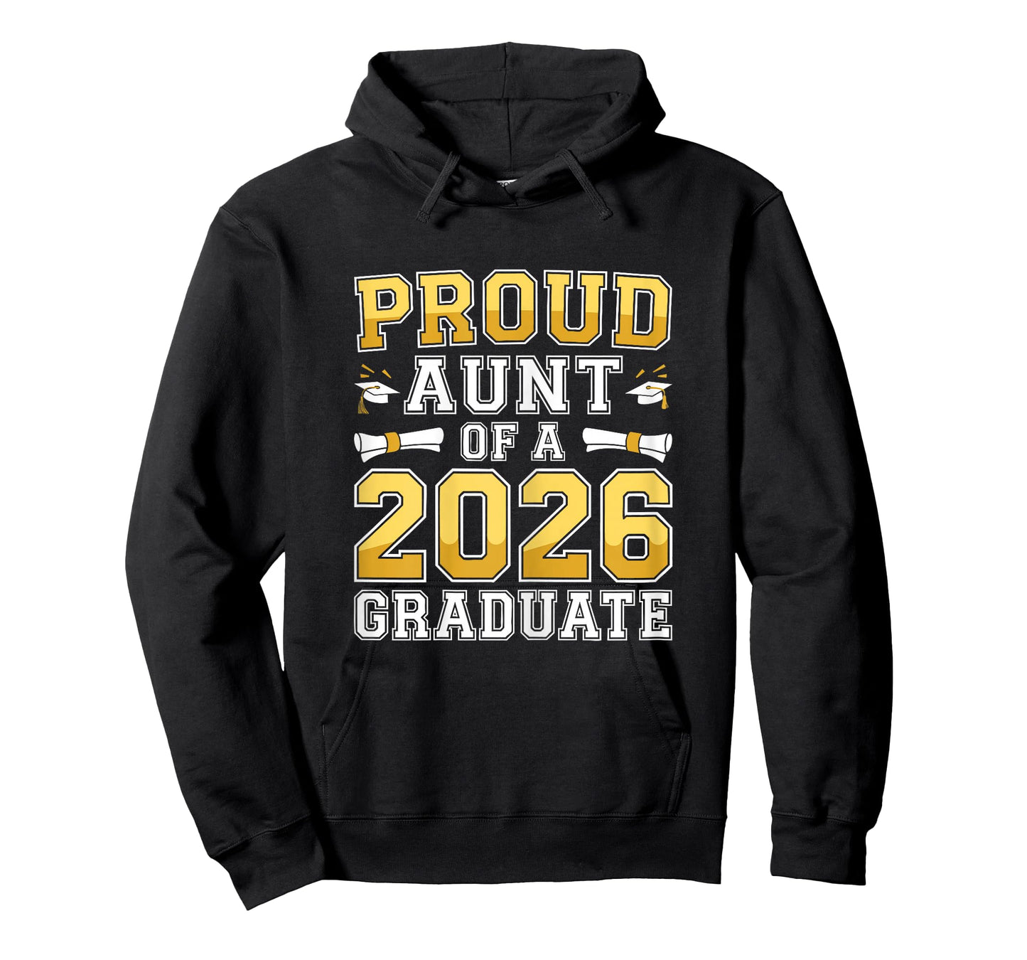 Proud Aunt of A 2026 Graduate Shirt Class of 2026 Graduation T-Shirt